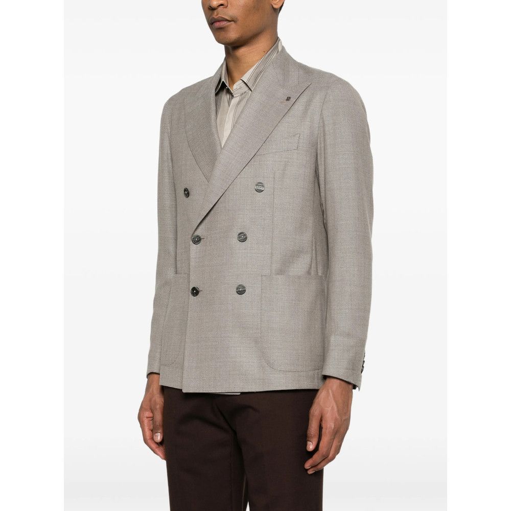 Tagliatore Tagliatore GREY Jackets - Blazers Size US XXL / EU 58 / 5 - 5 Thumbnail