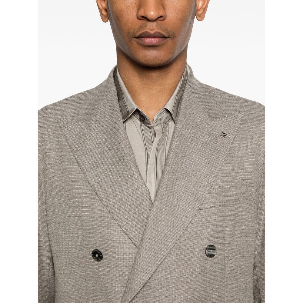 Tagliatore Tagliatore GREY Jackets - Blazers Size US XXL / EU 58 / 5 - 2 Thumbnail