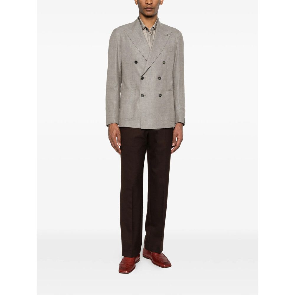 Tagliatore Tagliatore GREY Jackets - Blazers Size US XXL / EU 58 / 5 - 3 Thumbnail