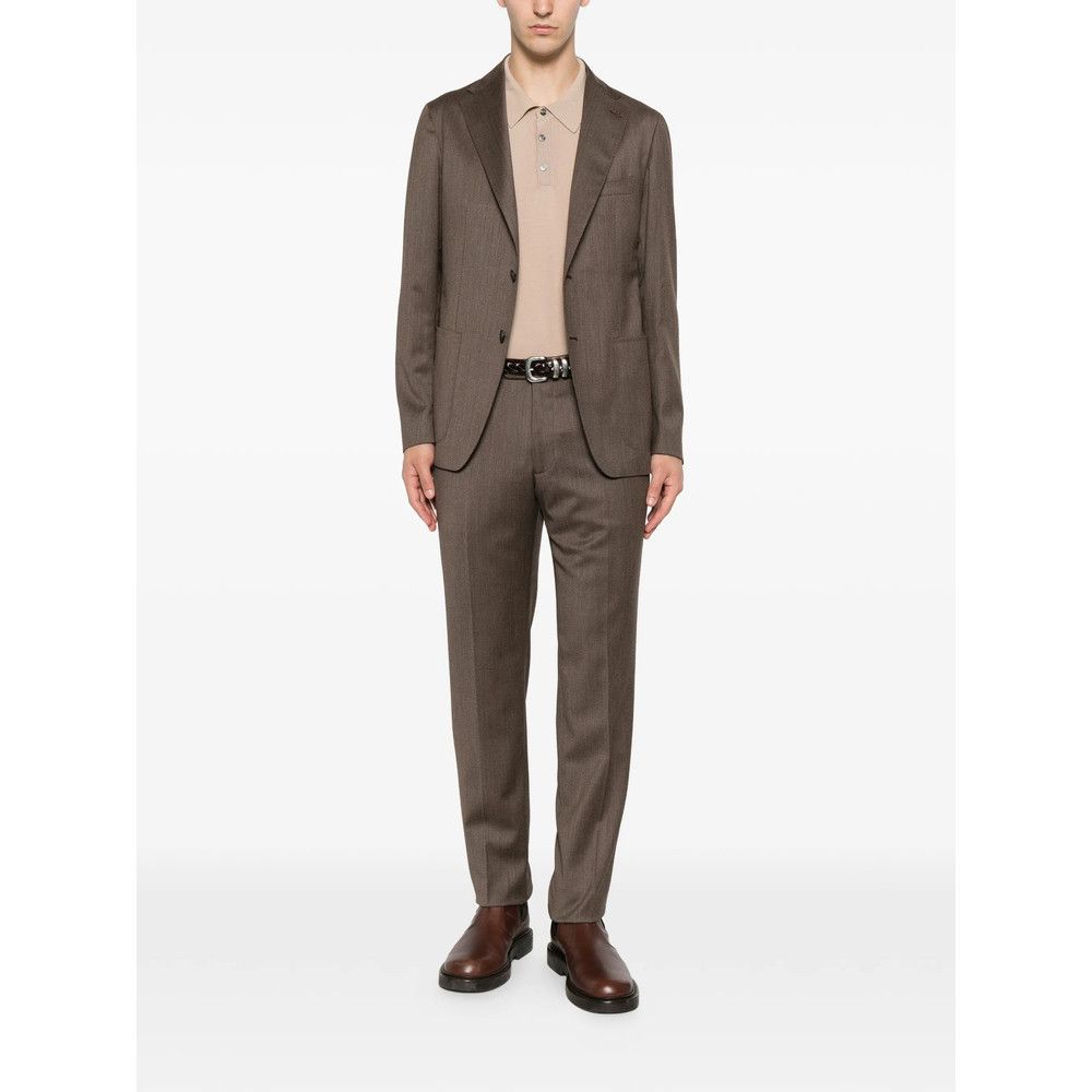 Tagliatore Tagliatore BROWN Suits - Single Breasted Suits Size US M / EU 48-50 / 2 - 2 Thumbnail