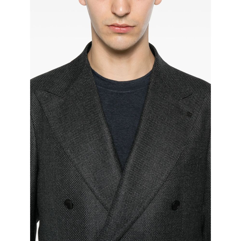 Tagliatore Tagliatore GREY Jackets - Blazers Size US L / EU 52-54 / 3 - 5 Thumbnail