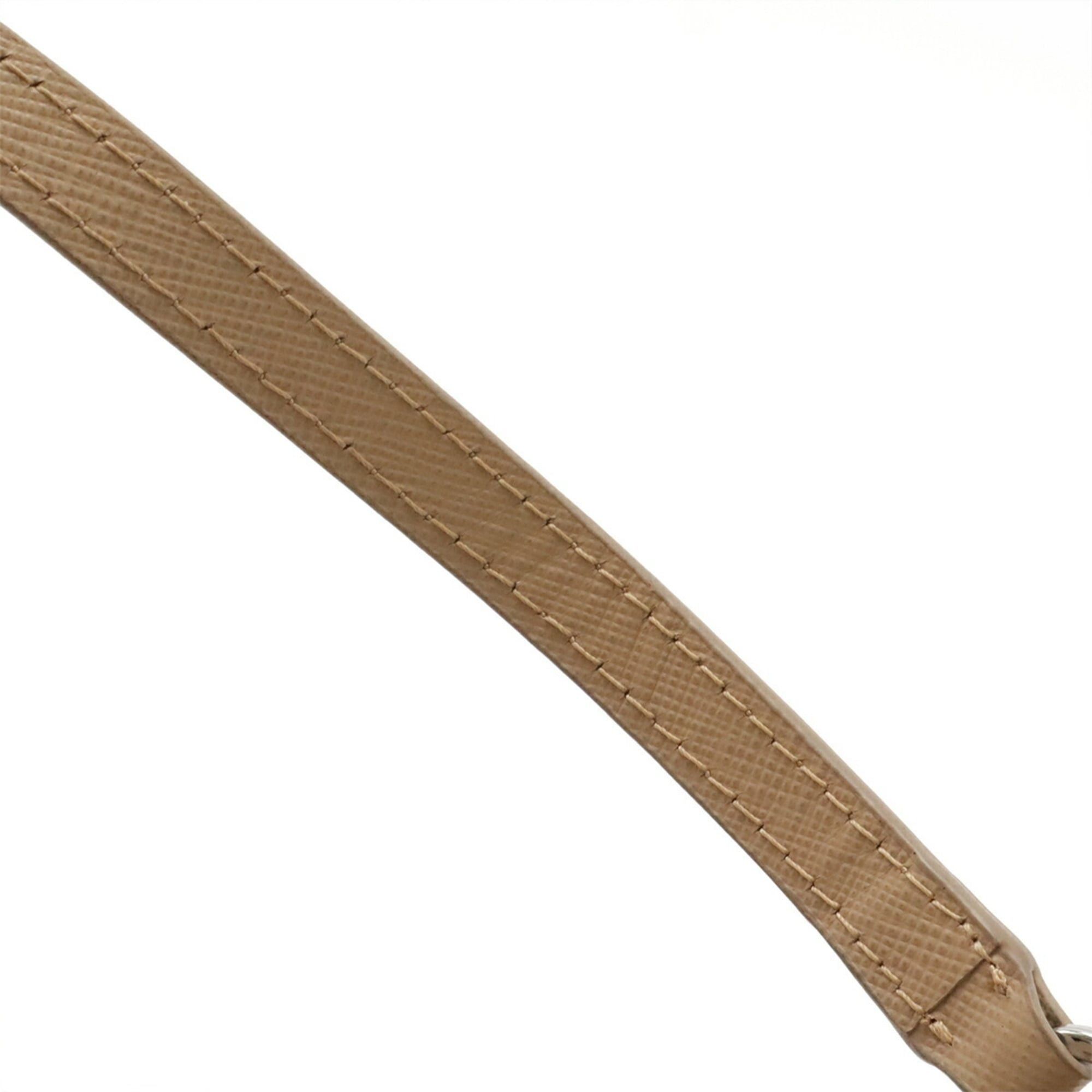 Prada PRADA Triangle Handbag Pouch Re-Edition 2005 Nylon CAMMELLO Beige 1N204 Size ONE SIZE - 7 Thumbnail