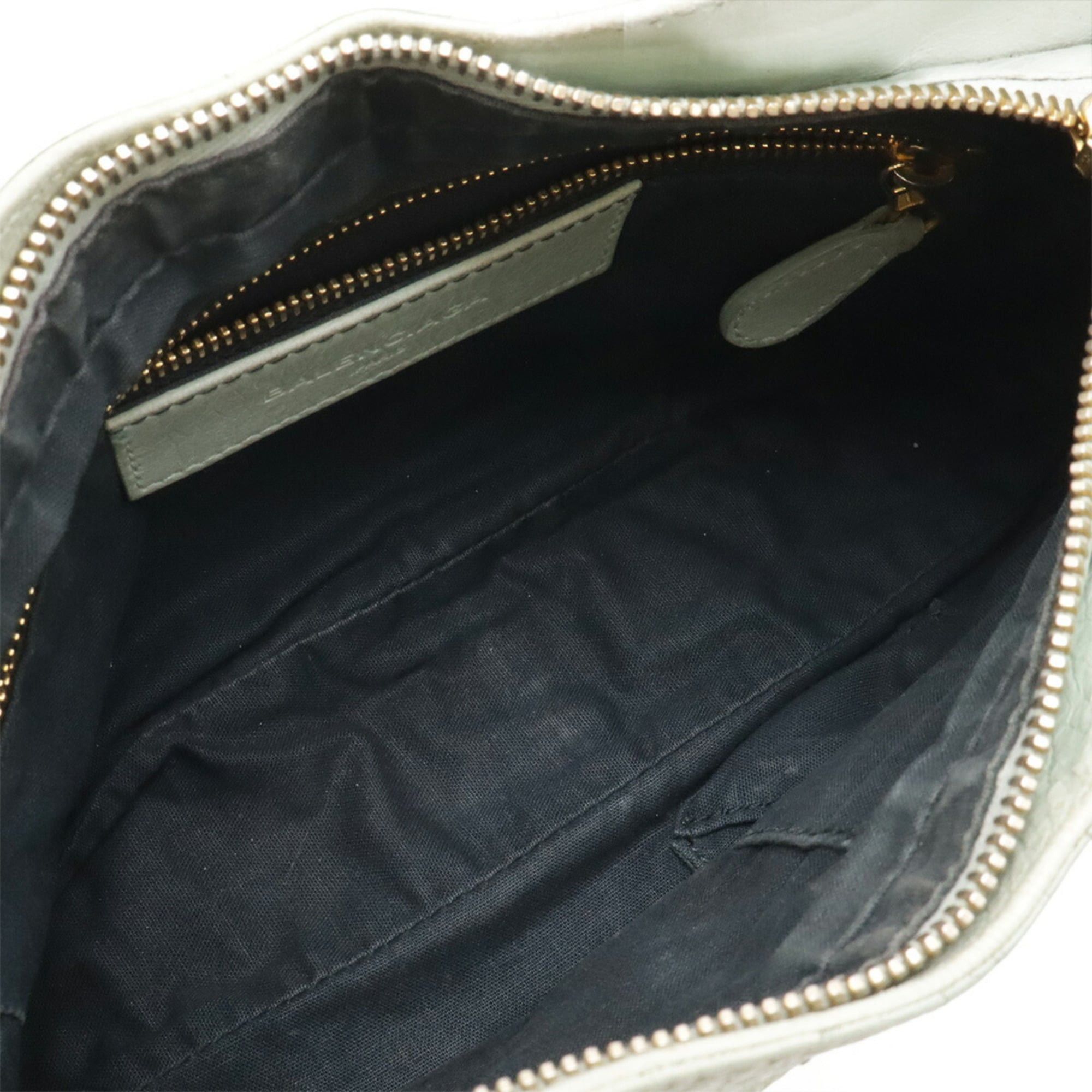 Balenciaga BALENCIAGA Giant Hip Shoulder Bag, Pouch, Clutch Leather, Light Green, Item No. 237203 Size ONE SIZE - 8 Thumbnail