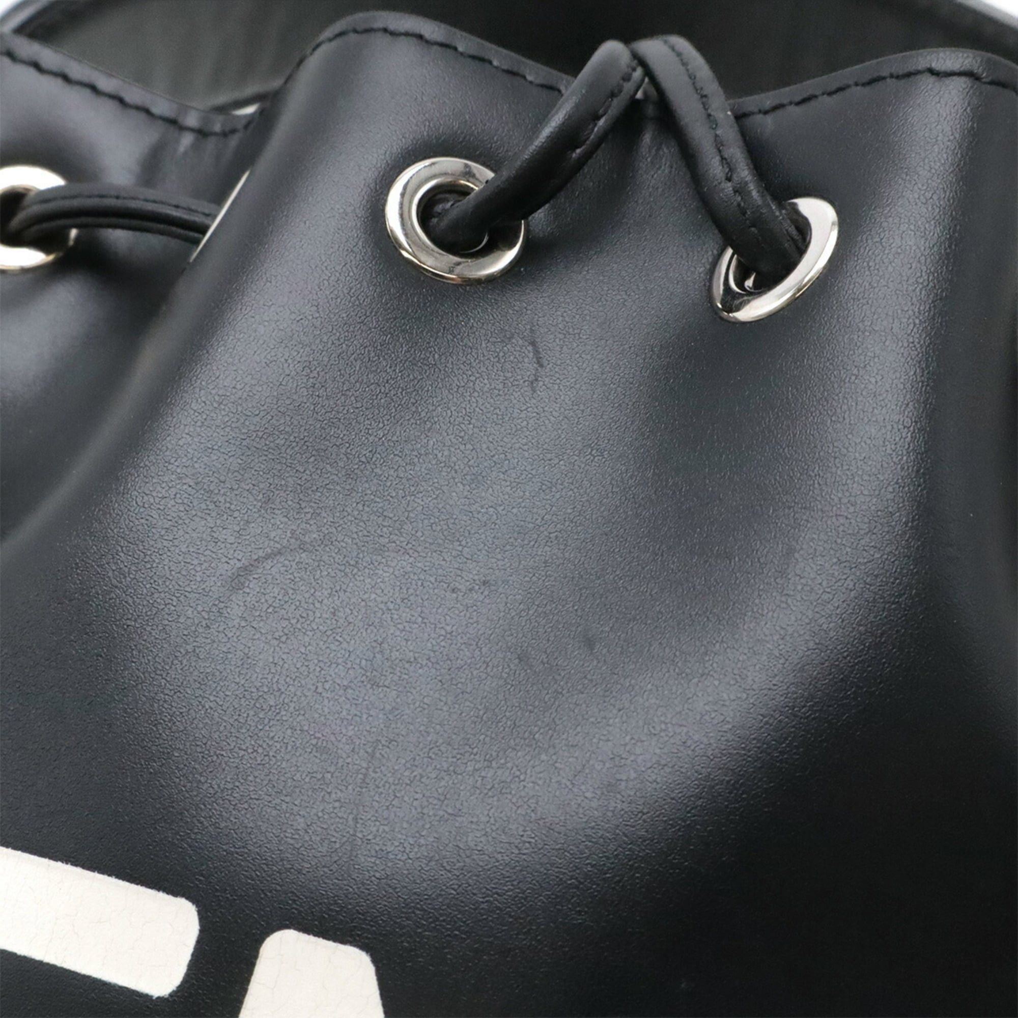 Fendi FENDI Mon Trésor Handbag-style Shoulder Bag, Leather, Black, 8BS010 Size ONE SIZE - 5 Thumbnail