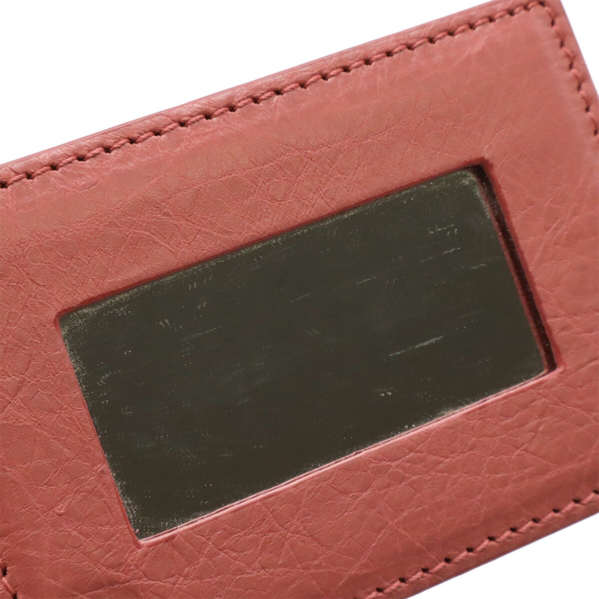 Balenciaga BALENCIAGA Classic Mini City Handbag Shoulder Bag Leather Pink 300295 Size ONE SIZE - 10 Thumbnail