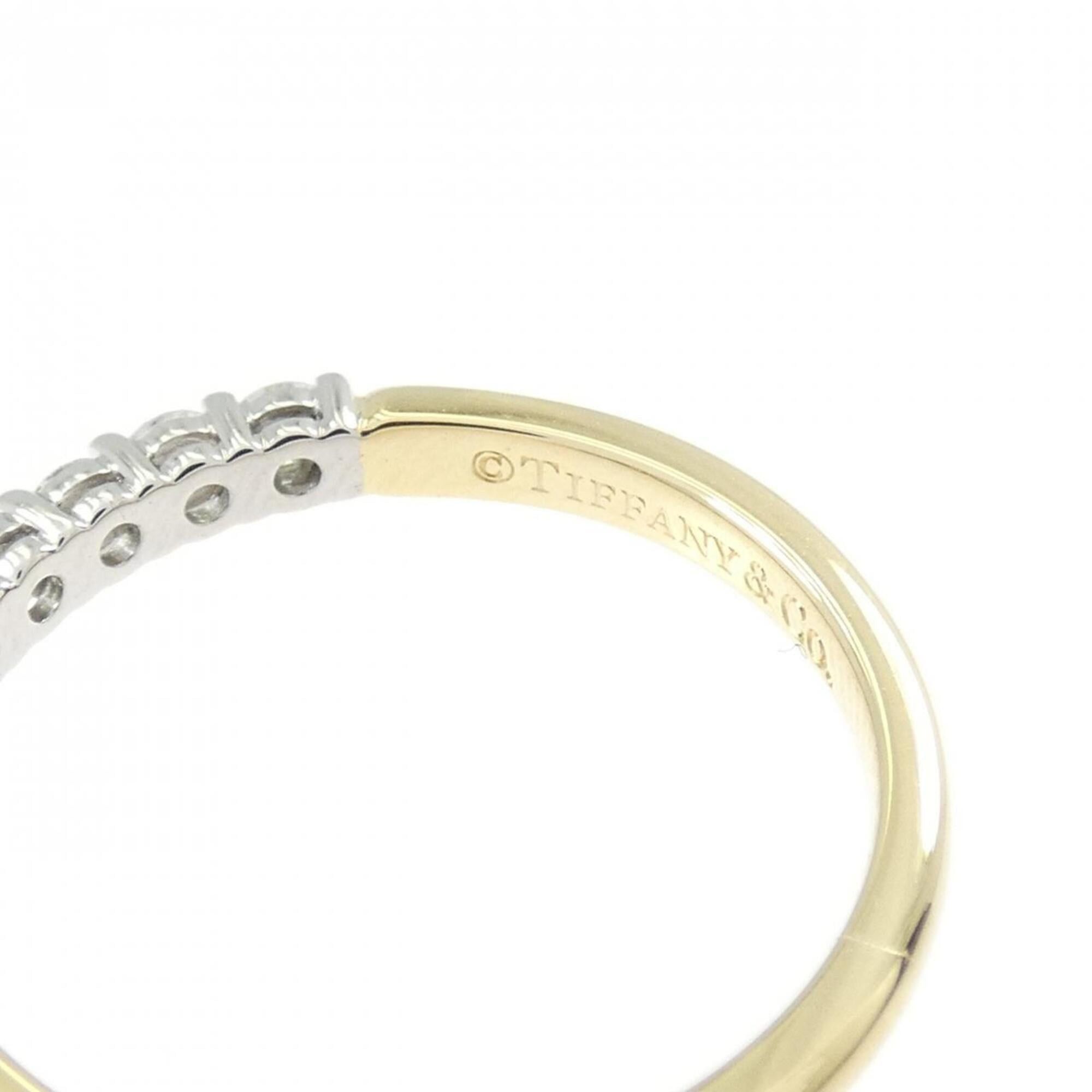 Tiffany & Co. Tiffany Half Circle Shared Prong Setting Ring Size ONE SIZE - 4 Thumbnail