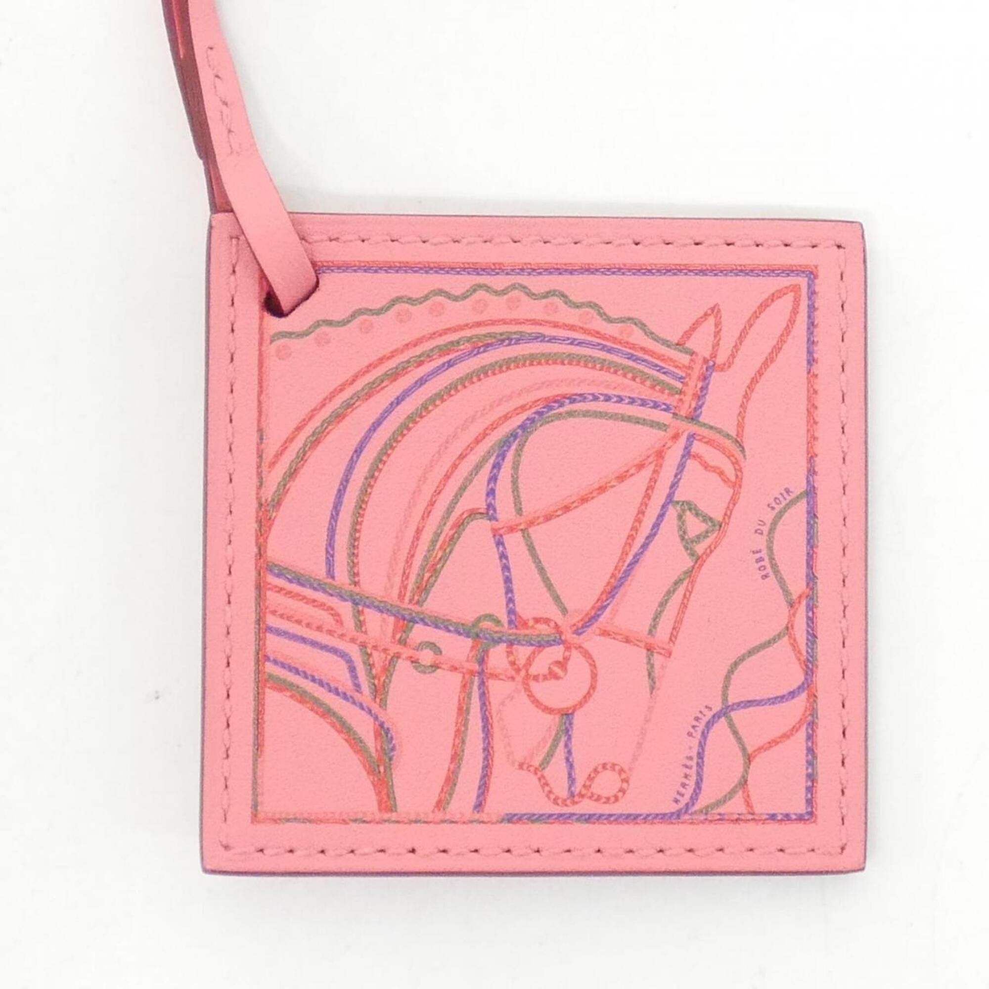 Hermes Hermes ROBE DU SOIR Carre Nano 080262CA Accessory Bag Charm Size ONE SIZE - 2 Thumbnail