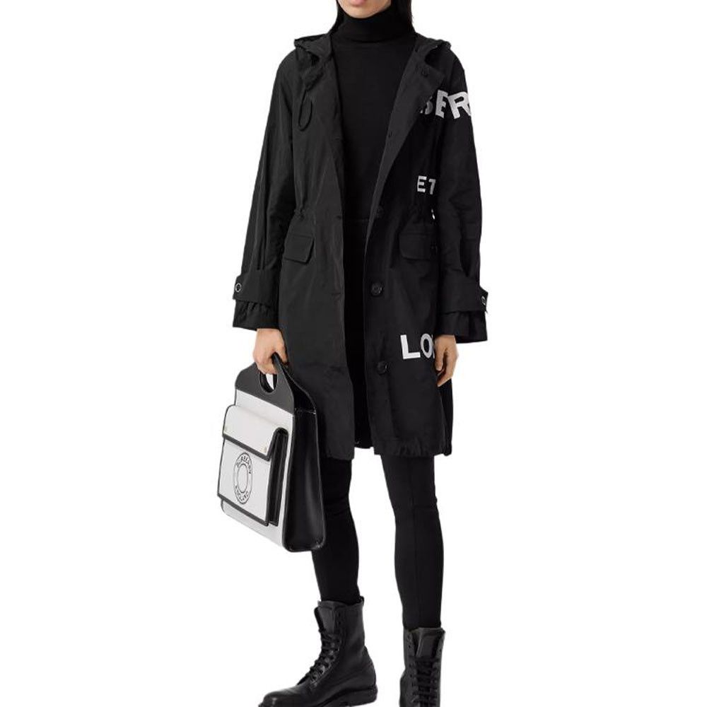 Burberry Burberry Printed Nylon Hooded Jacket Size XS / US 0-2 / IT 36-38 - 18 Thumbnail