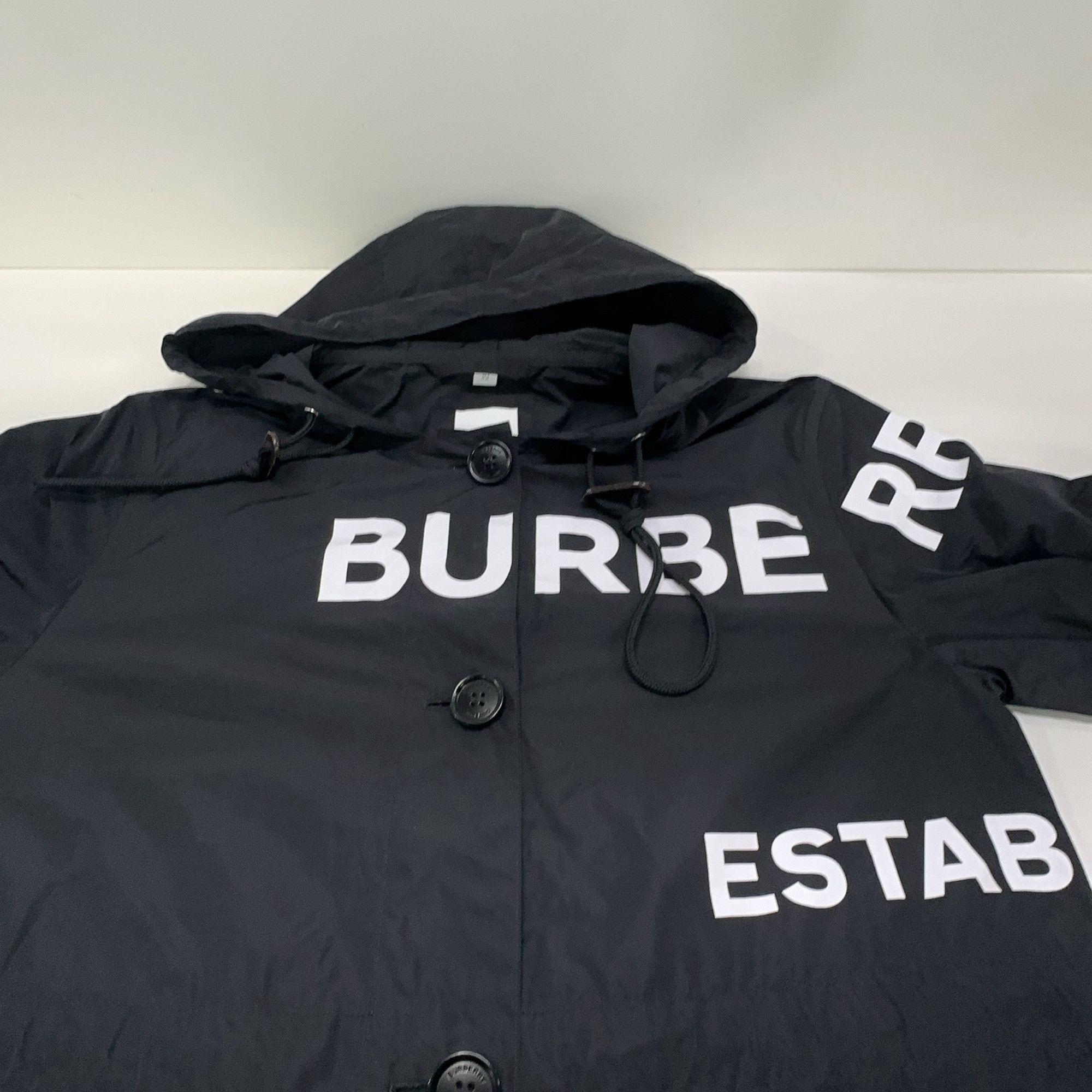 Burberry Burberry Printed Nylon Hooded Jacket Size XS / US 0-2 / IT 36-38 - 7 Thumbnail
