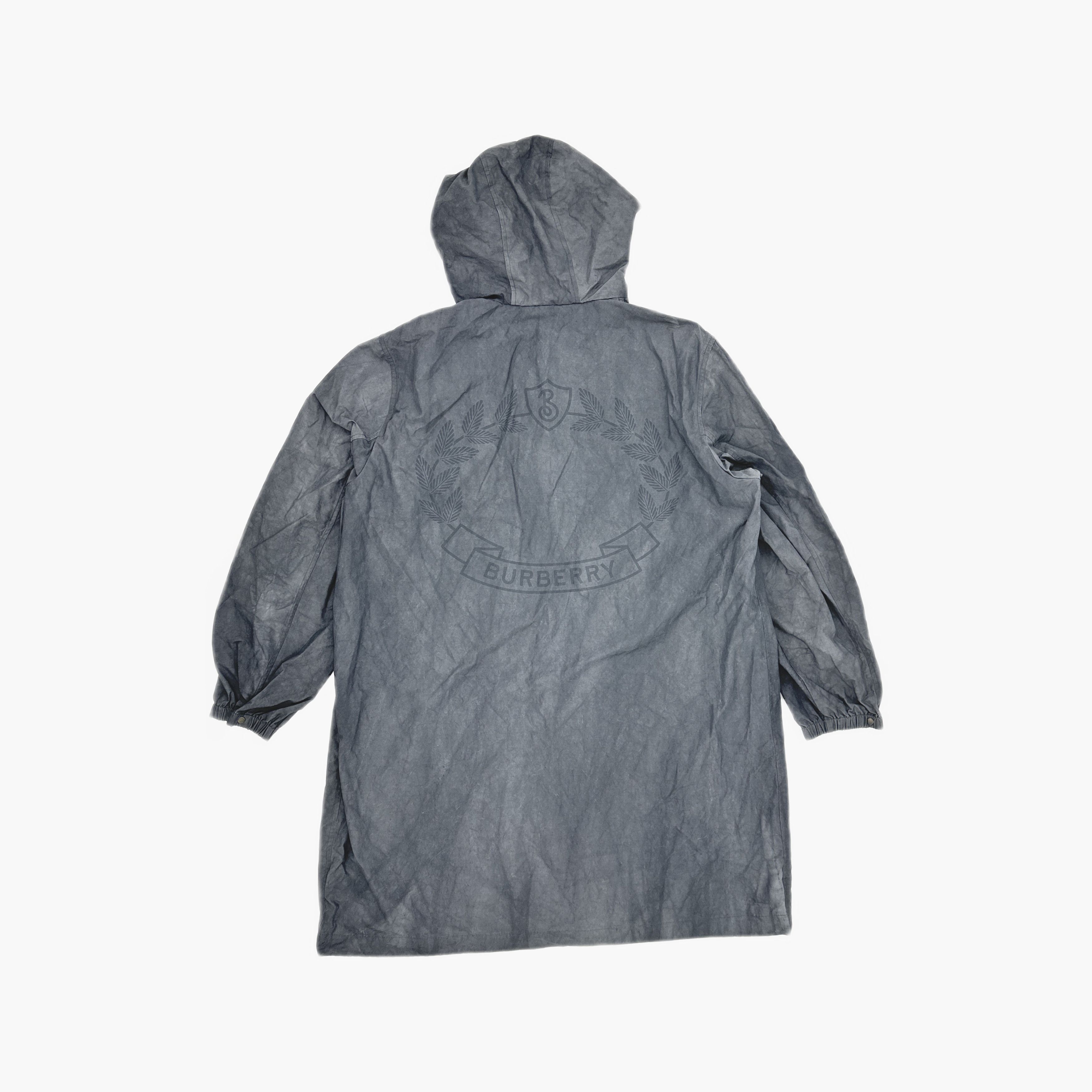Burberry Burberry Logo Print Hooded Jacket Size L Size US L / EU 52-54 / 3 - 2 Thumbnail
