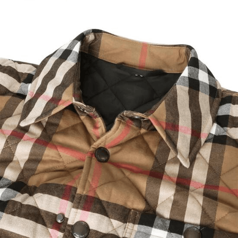 Burberry Burberry Check Quilted Jacket Size XS Size US XS / EU 42 / 0 - 9 Thumbnail