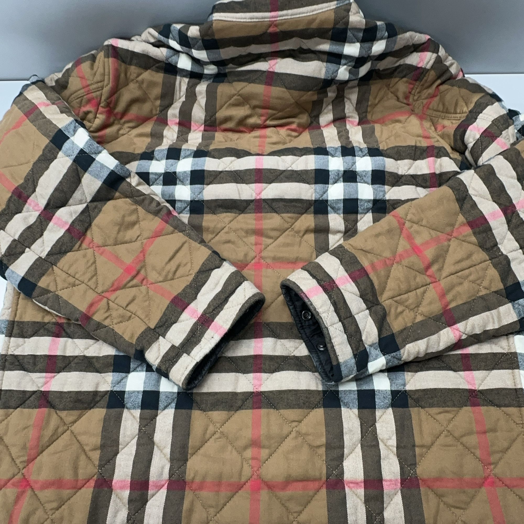 Burberry Burberry Check Quilted Jacket Size XS Size US XS / EU 42 / 0 - 8 Thumbnail