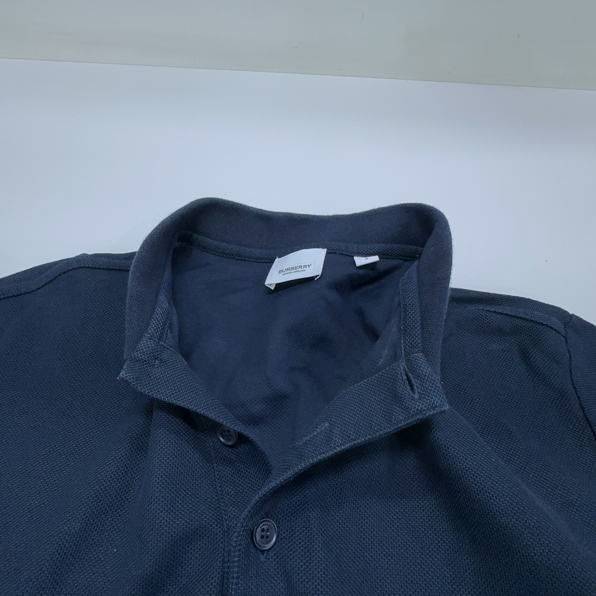 Burberry Burberry Logo Collar Polo Size L Size US L / EU 52-54 / 3 - 12 Thumbnail