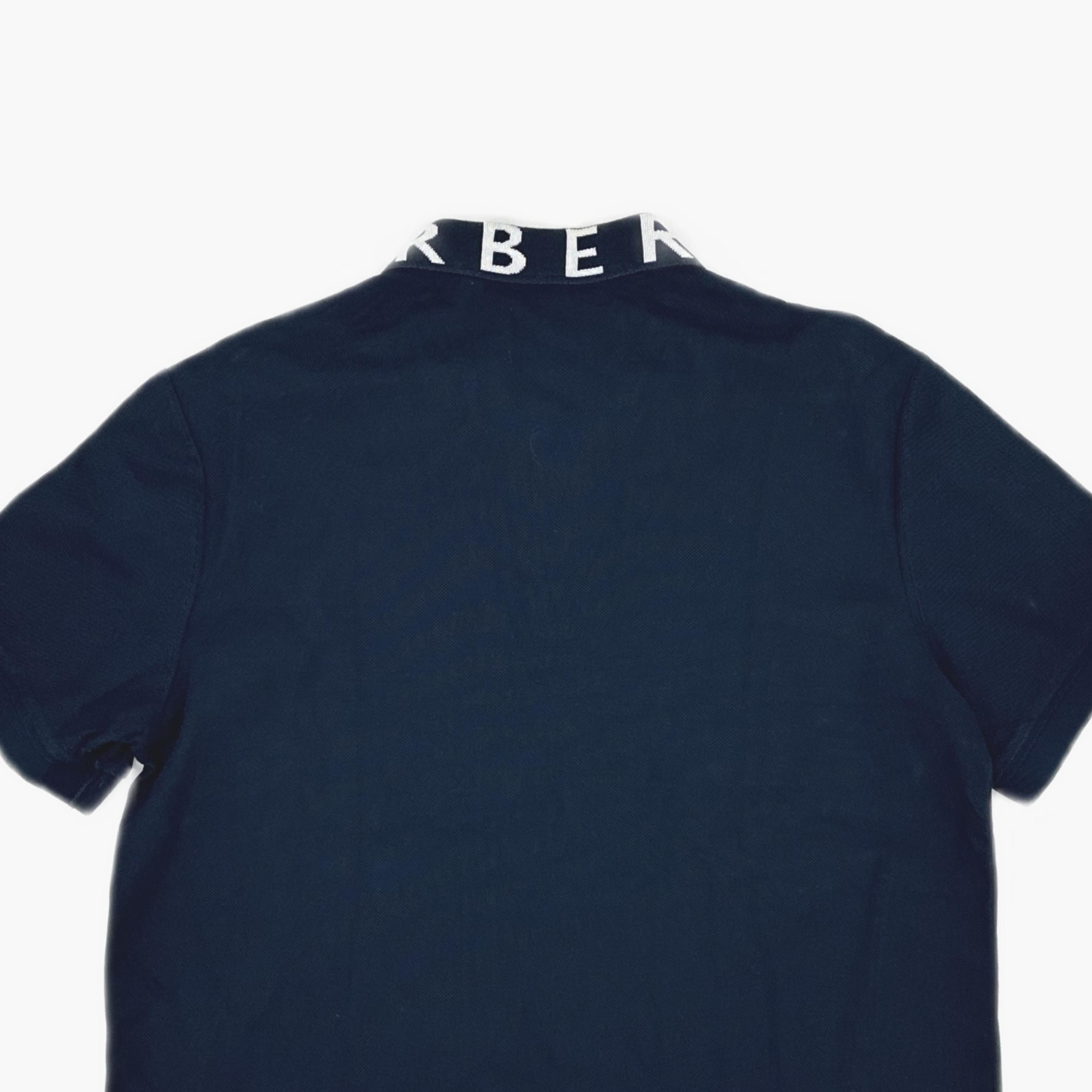 Burberry Burberry Logo Collar Polo Size L Size US L / EU 52-54 / 3 - 3 Thumbnail