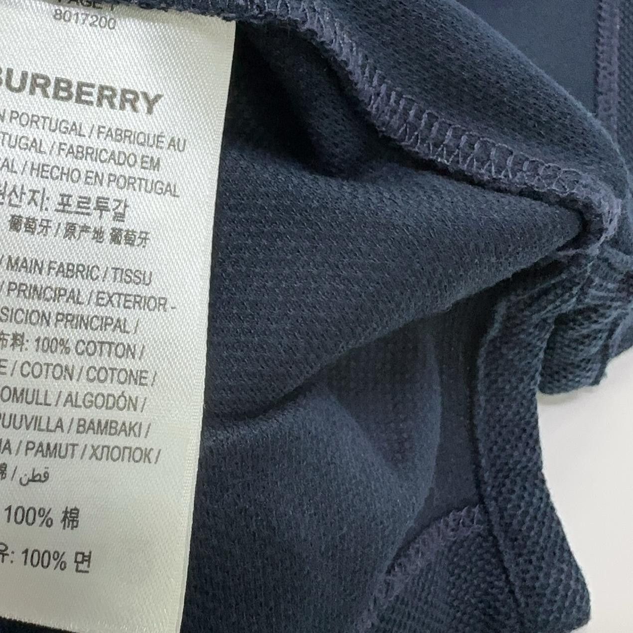 Burberry Burberry Logo Collar Polo Size L Size US L / EU 52-54 / 3 - 8 Thumbnail