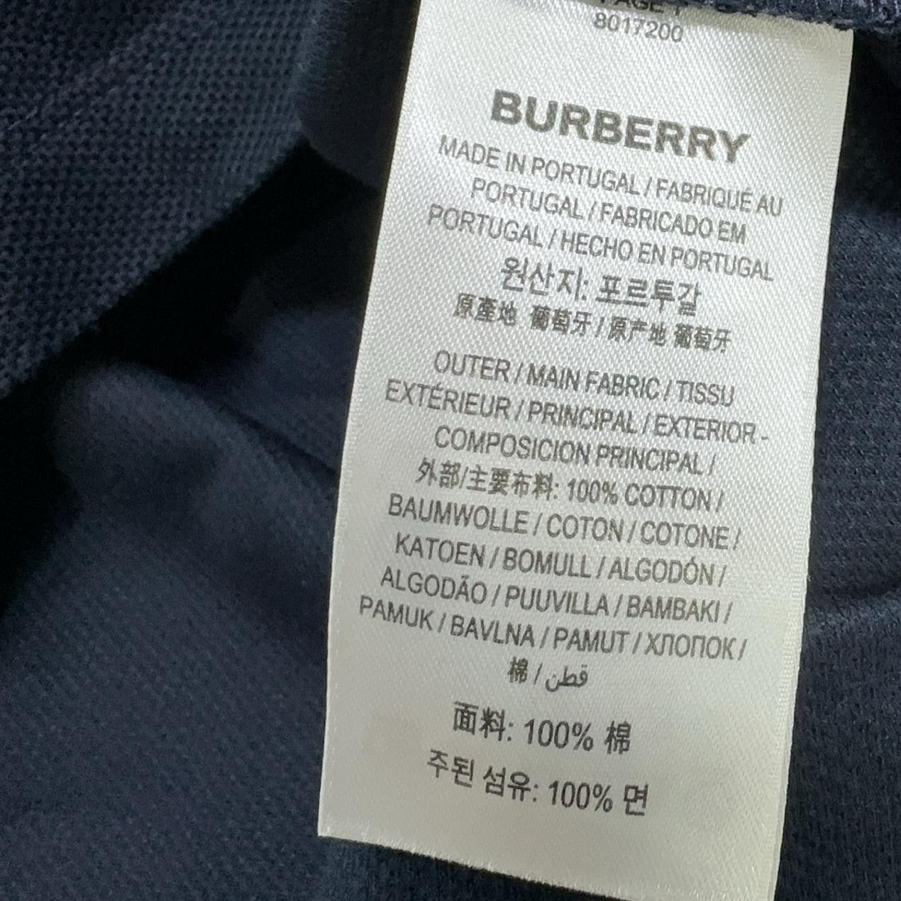 Burberry Burberry Logo Collar Polo Size L Size US L / EU 52-54 / 3 - 7 Thumbnail