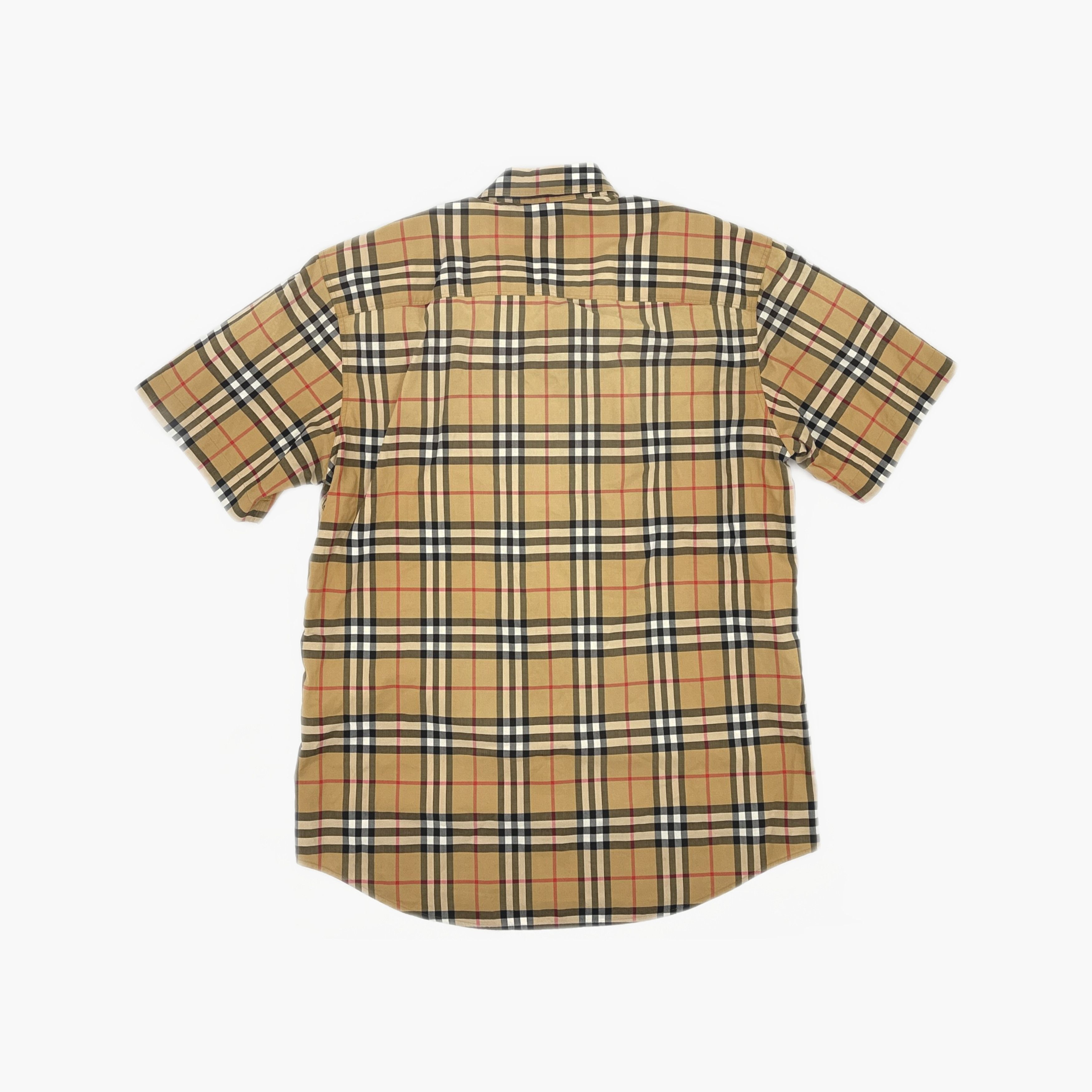 Burberry Burberry Classic Check Short Sleeve Shirt Size M Size US M / EU 48-50 / 2 - 2 Thumbnail