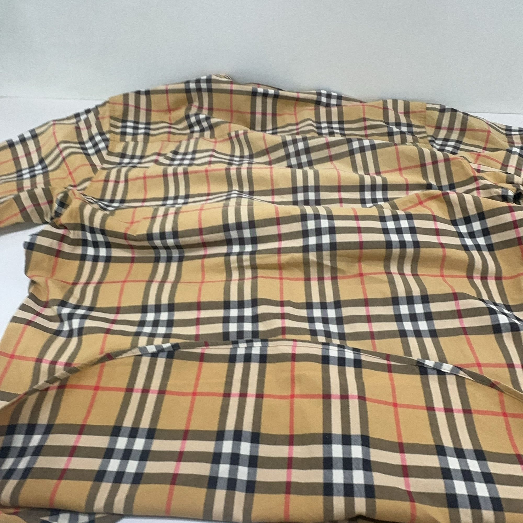 Burberry Burberry Classic Check Short Sleeve Shirt Size M Size US M / EU 48-50 / 2 - 8 Thumbnail