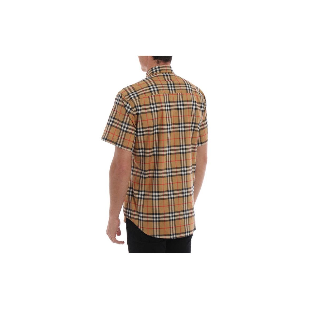 Burberry Burberry Classic Check Short Sleeve Shirt Size M Size US M / EU 48-50 / 2 - 9 Thumbnail