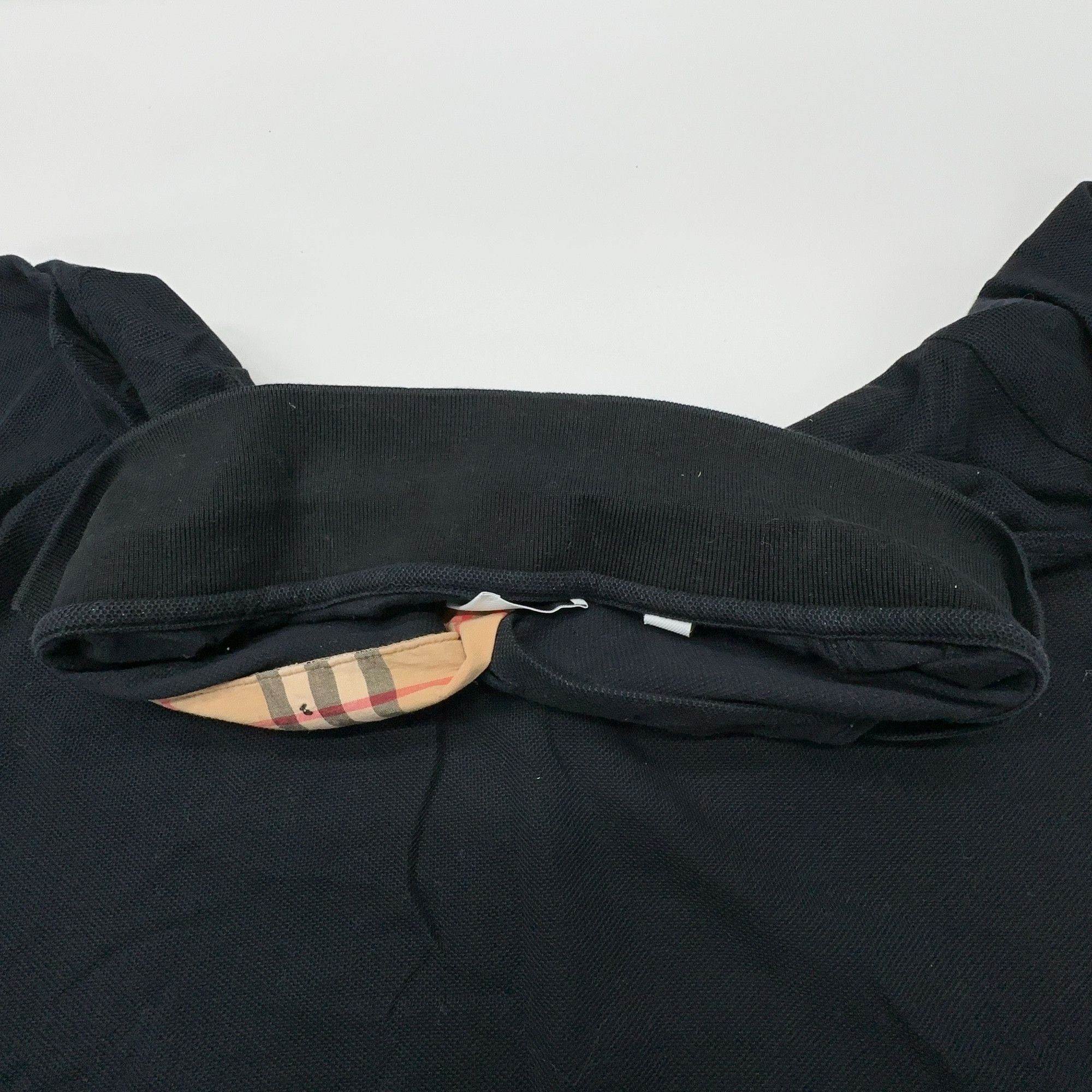 Burberry Burberry Logo Black Polo Shirt Size M Size US M / EU 48-50 / 2 - 5 Thumbnail