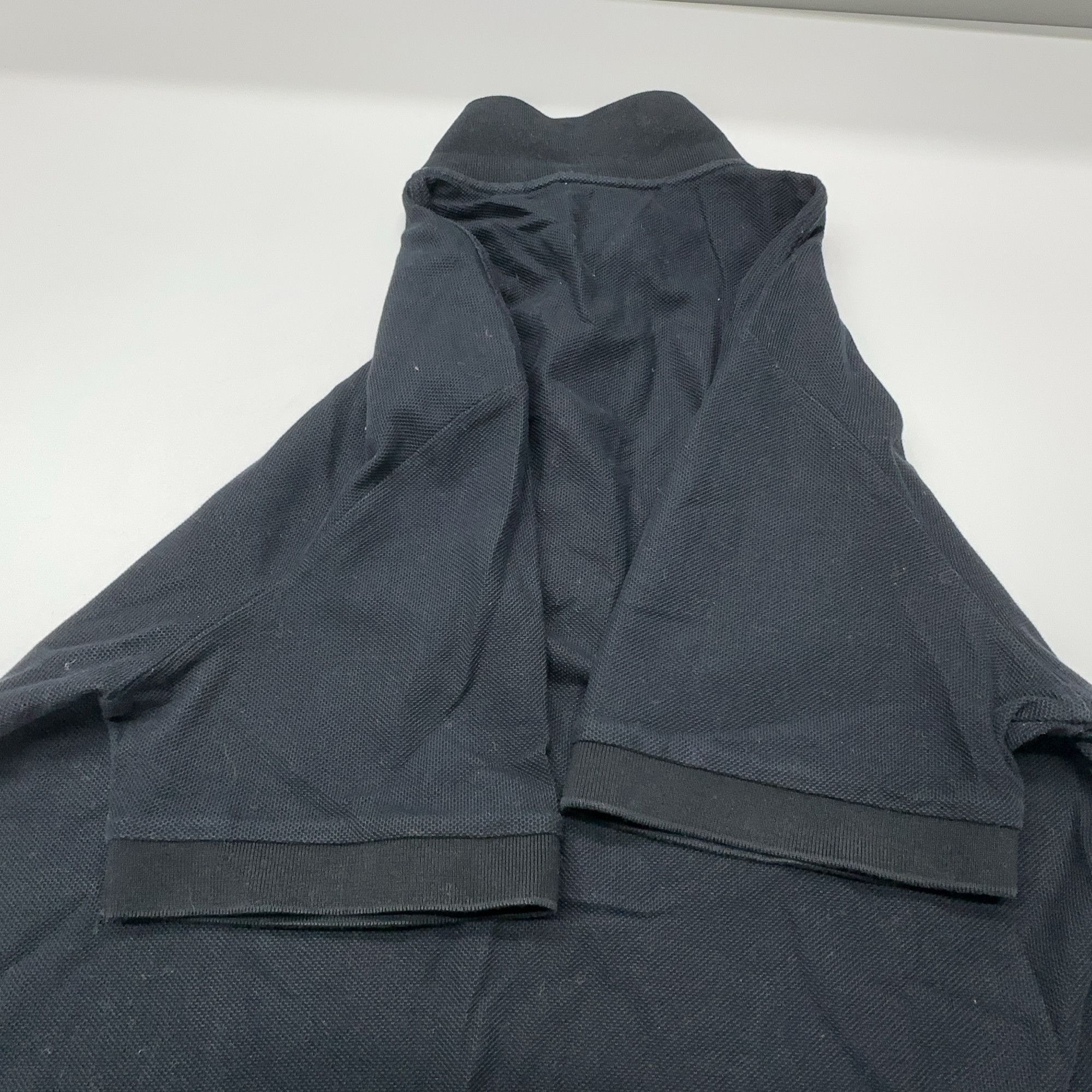 Burberry Burberry Logo Black Polo Shirt Size M Size US M / EU 48-50 / 2 - 12 Thumbnail