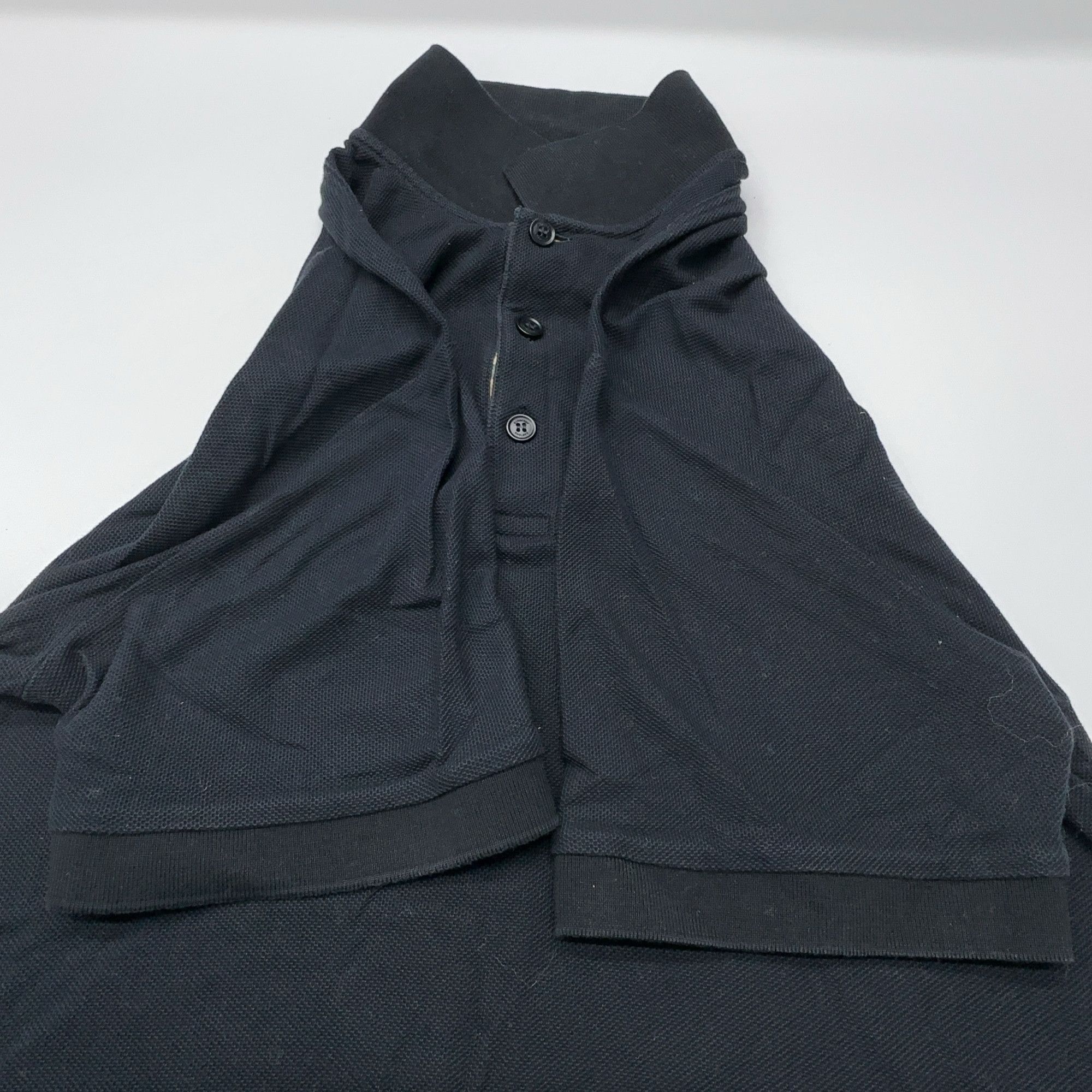 Burberry Burberry Logo Black Polo Shirt Size M Size US M / EU 48-50 / 2 - 6 Thumbnail