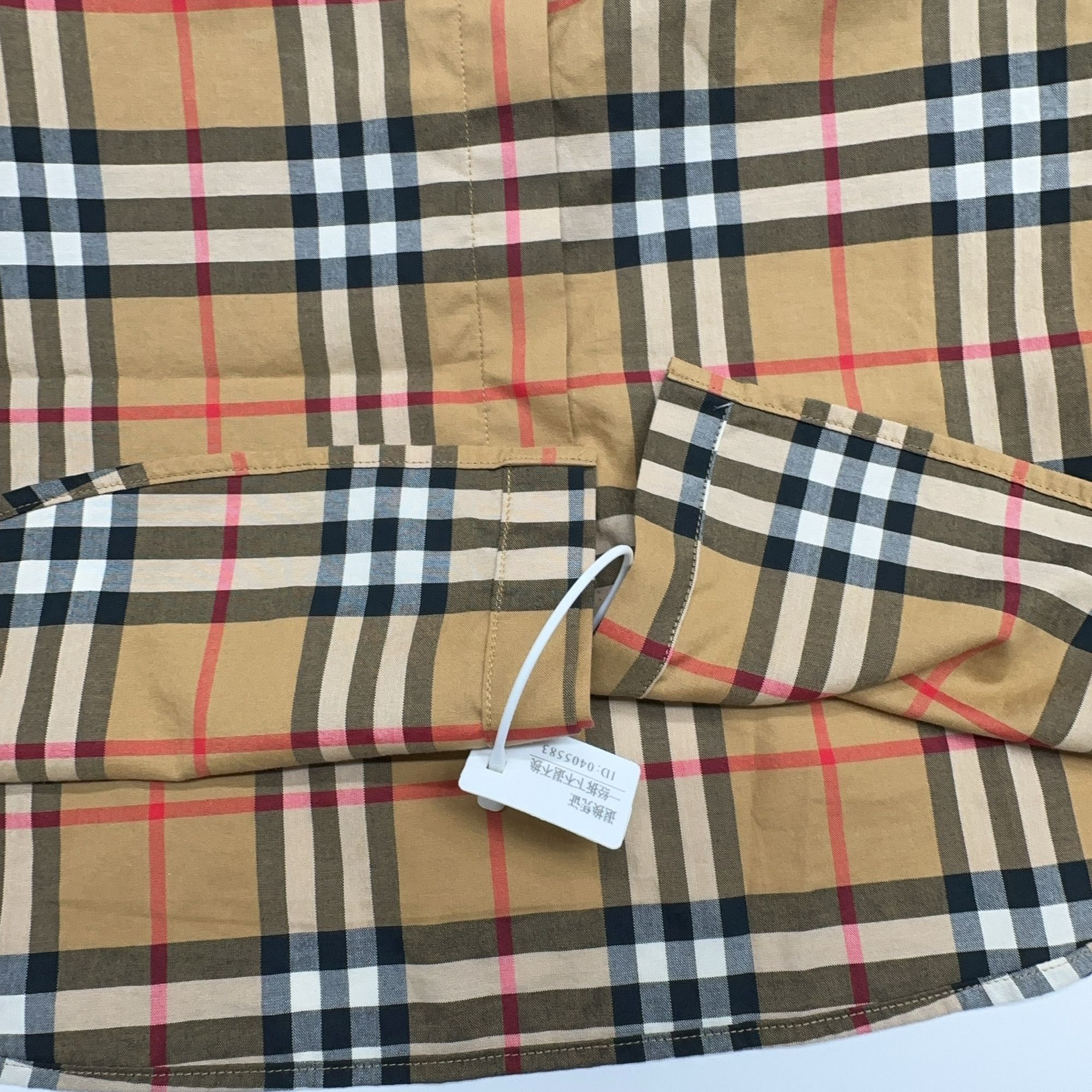 Burberry Burberry Check Print Button Up Shirt Size US 2 Size XS / US 0-2 / IT 36-38 - 8 Thumbnail