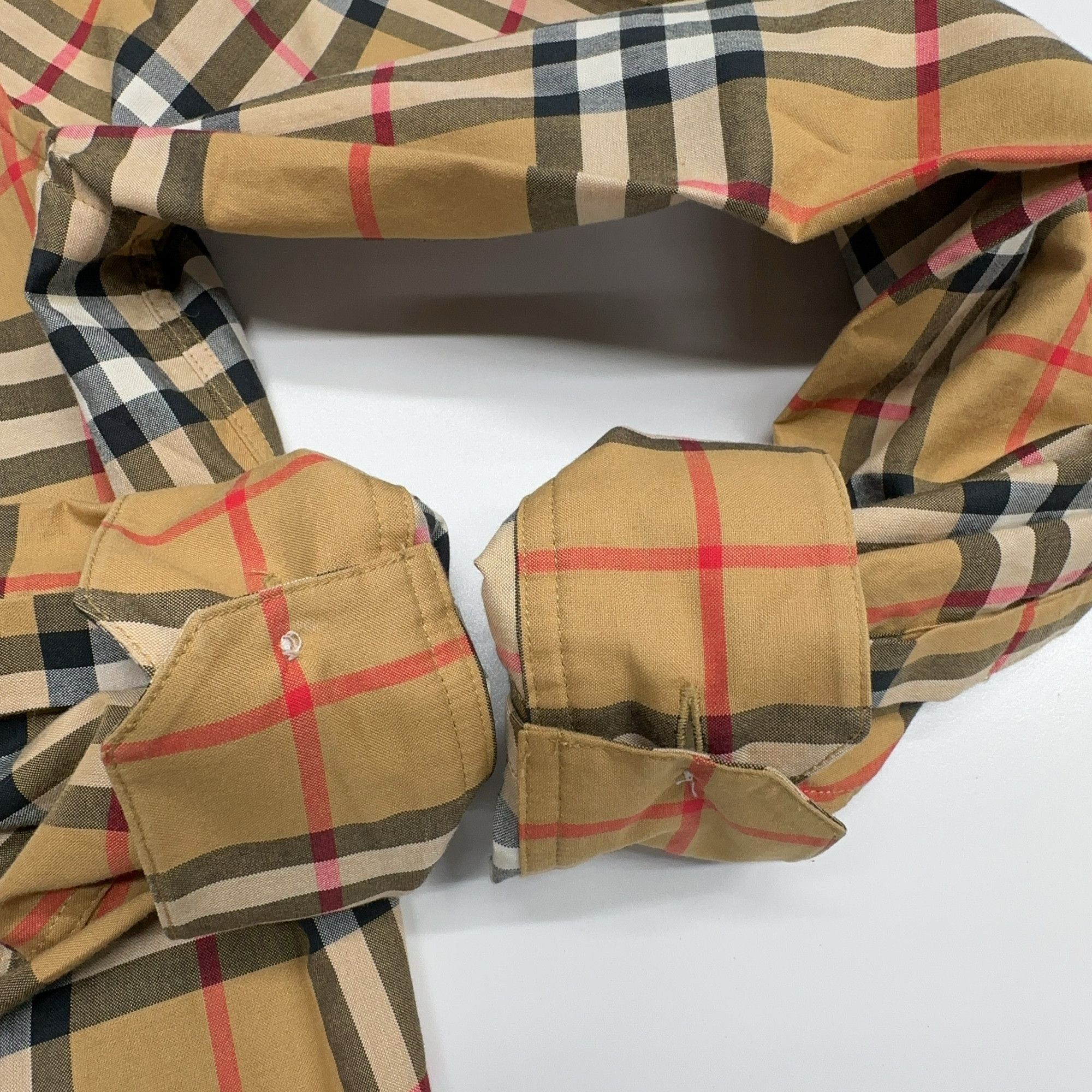 Burberry Burberry Check Print Button Up Shirt Size US 2 Size XS / US 0-2 / IT 36-38 - 9 Thumbnail