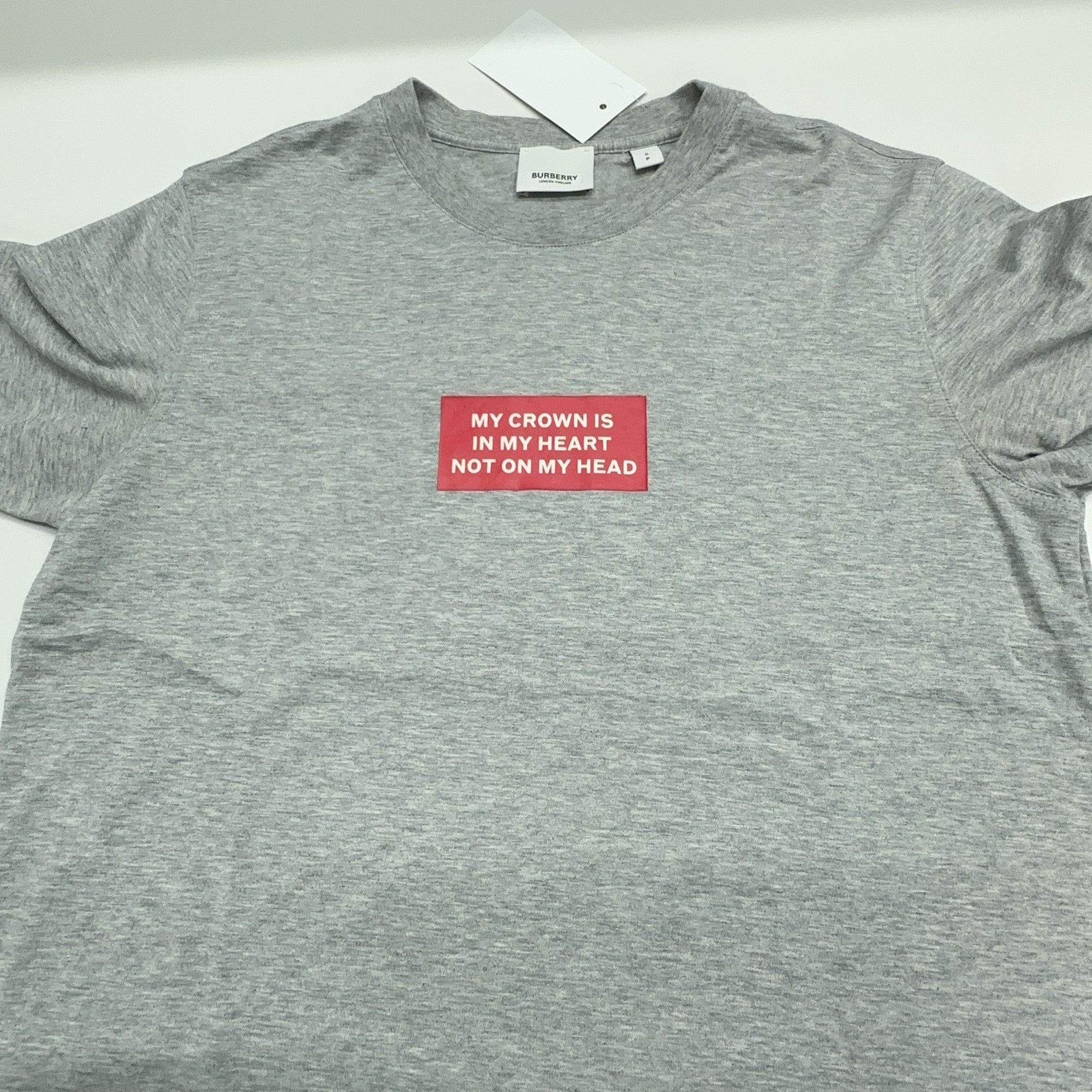 Burberry Burberry Text Box Logo Short Sleeve T-Shirt Size S Size S / US 4 / IT 40 - 8 Thumbnail
