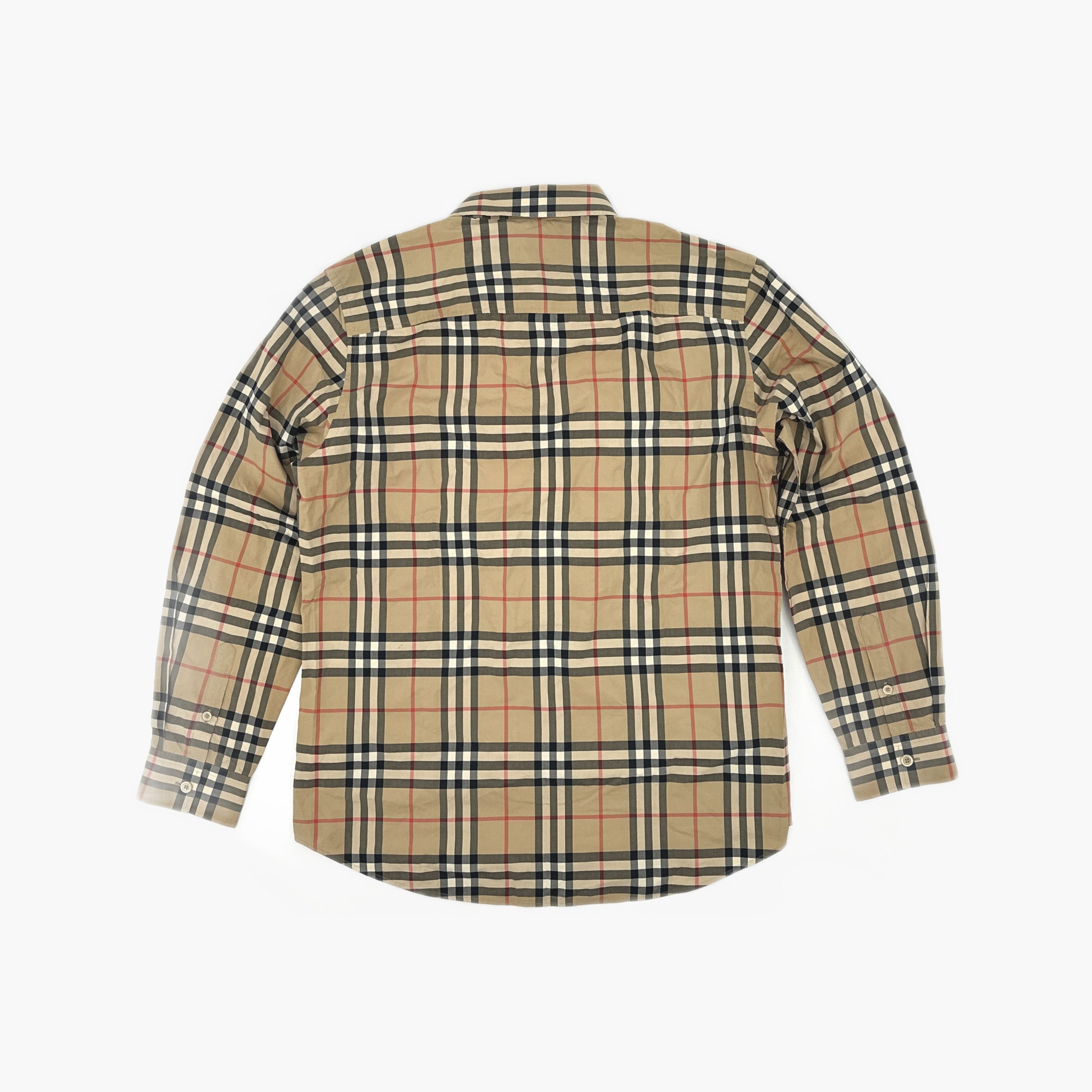 Burberry Burberry Iconic Check Long Sleeve Shirt Size L Size US L / EU 52-54 / 3 - 2 Thumbnail
