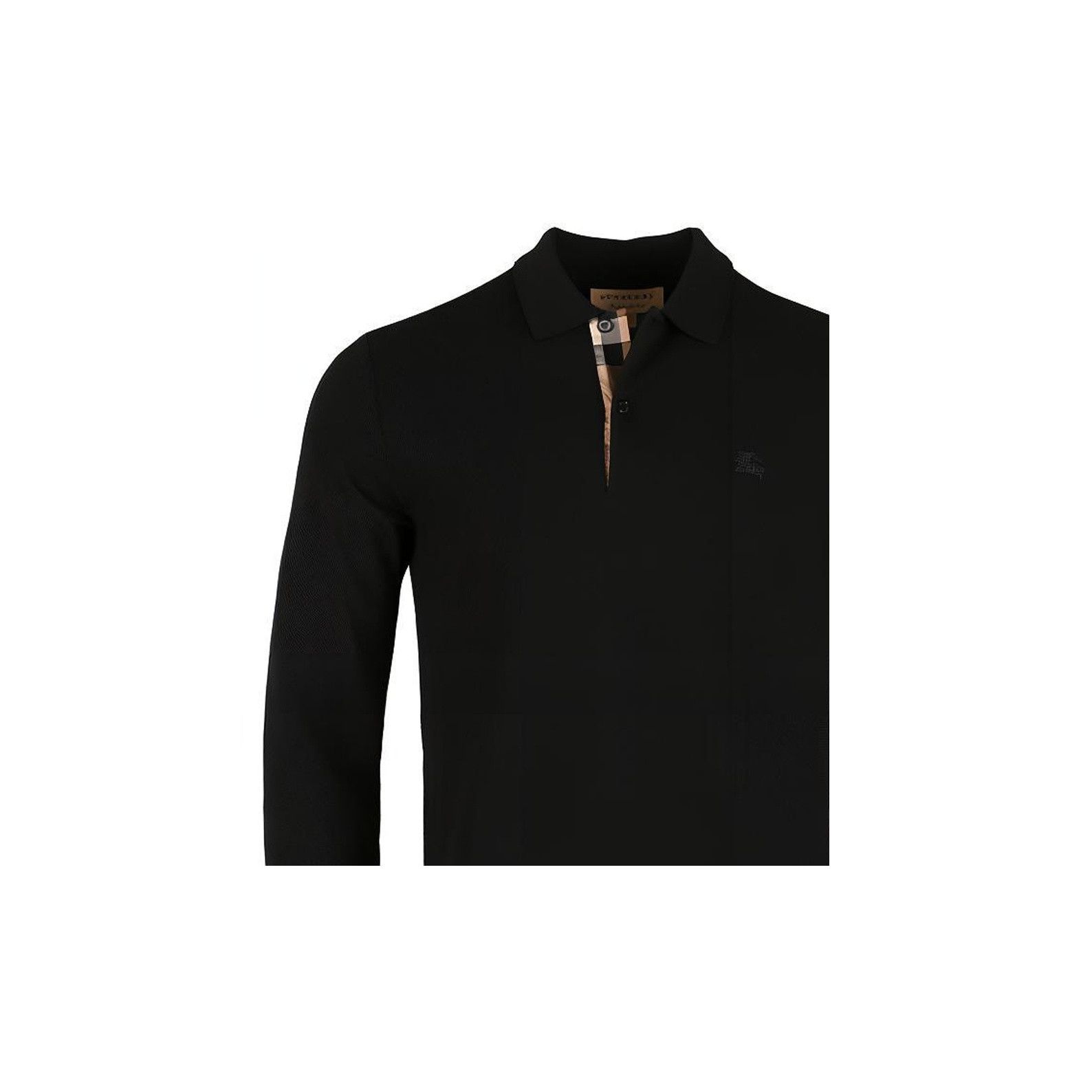 Burberry Burberry Long Sleeve Polo Shirt Size L Size US L / EU 52-54 / 3 - 16 Thumbnail