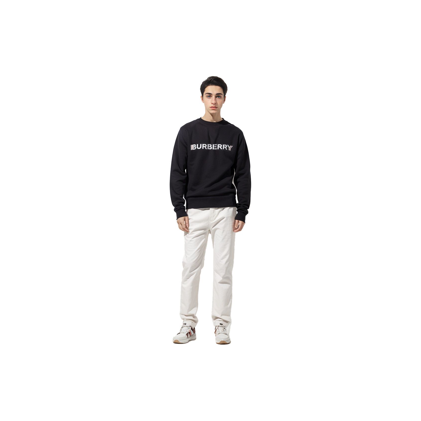 Burberry Burberry Logo Sweatshirt Black Size S Size US S / EU 44-46 / 1 - 12 Thumbnail