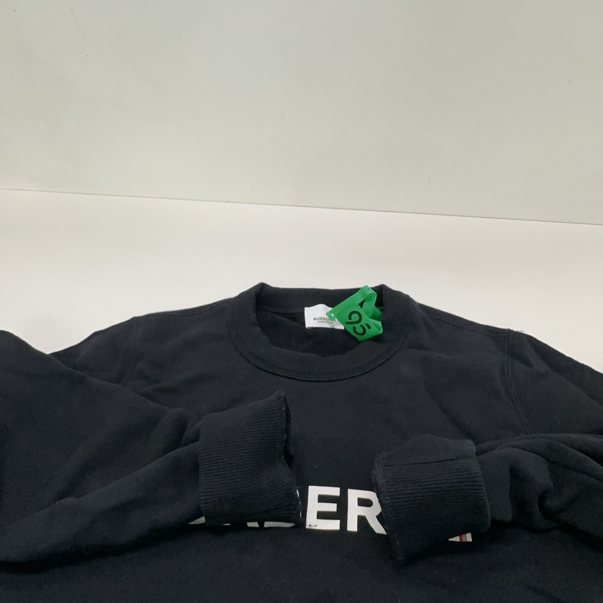 Burberry Burberry Logo Sweatshirt Black Size S Size US S / EU 44-46 / 1 - 9 Thumbnail