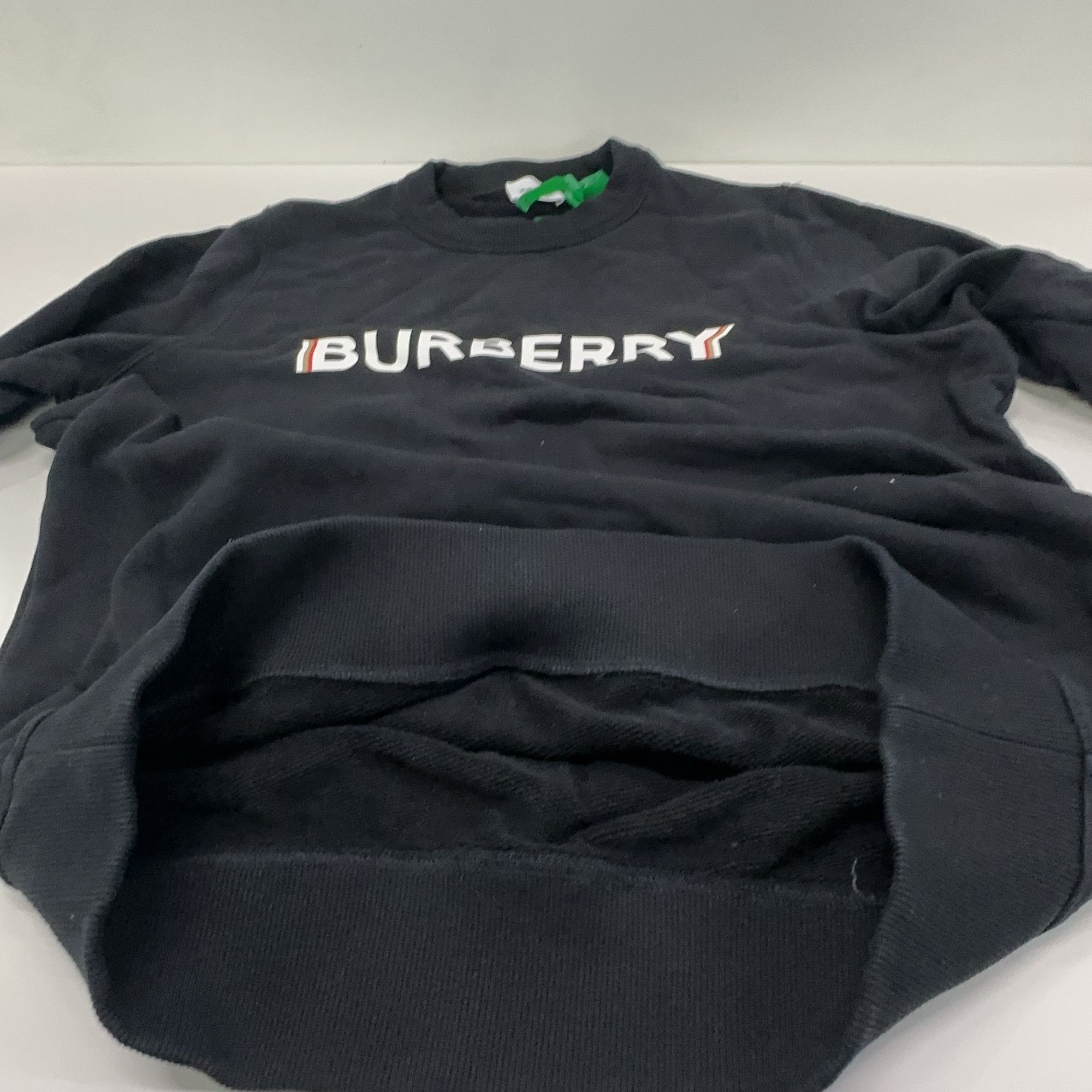 Burberry Burberry Logo Sweatshirt Black Size S Size US S / EU 44-46 / 1 - 6 Thumbnail