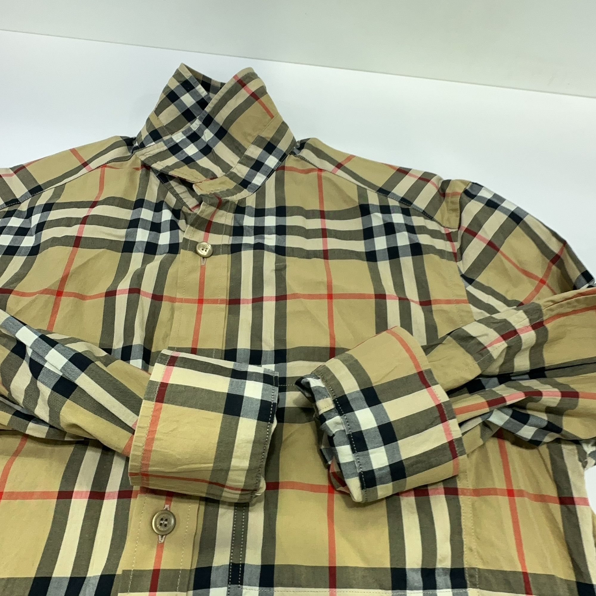 Burberry Burberry Check Cotton Shirt Size S Size US S / EU 44-46 / 1 - 7 Thumbnail