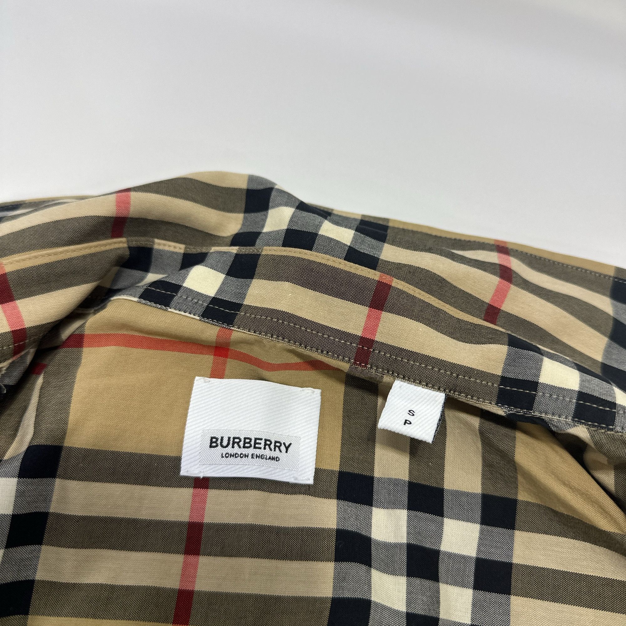 Burberry Burberry Check Cotton Shirt Size S Size US S / EU 44-46 / 1 - 3 Thumbnail