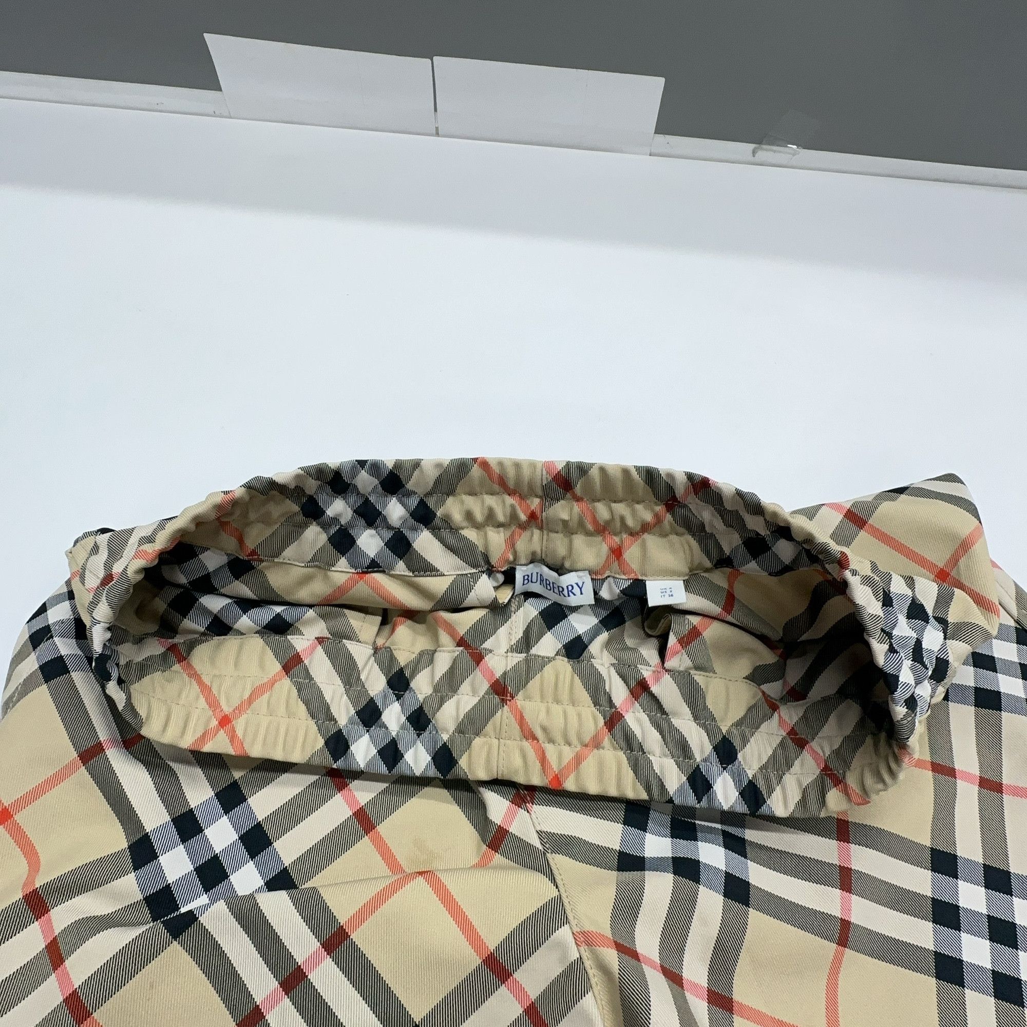 Burberry Burberry Vintage Check Drawstring Shorts Size US 2 Size 26" / US 2 / IT 38 - 5 Thumbnail