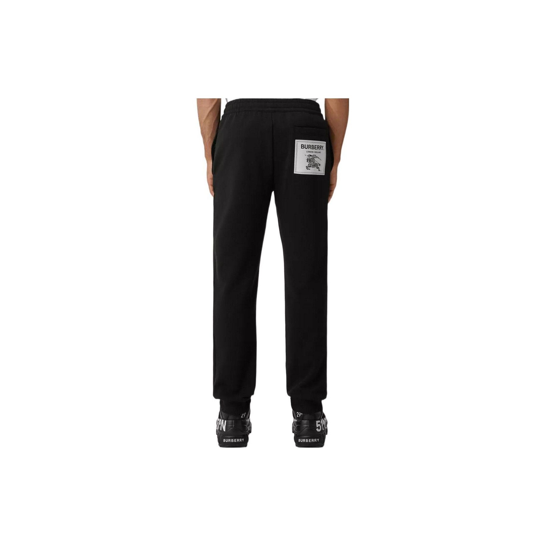 Burberry Burberry Logo Patch Sweatpants Black Size XL Size US 36 / EU 52 - 12 Thumbnail
