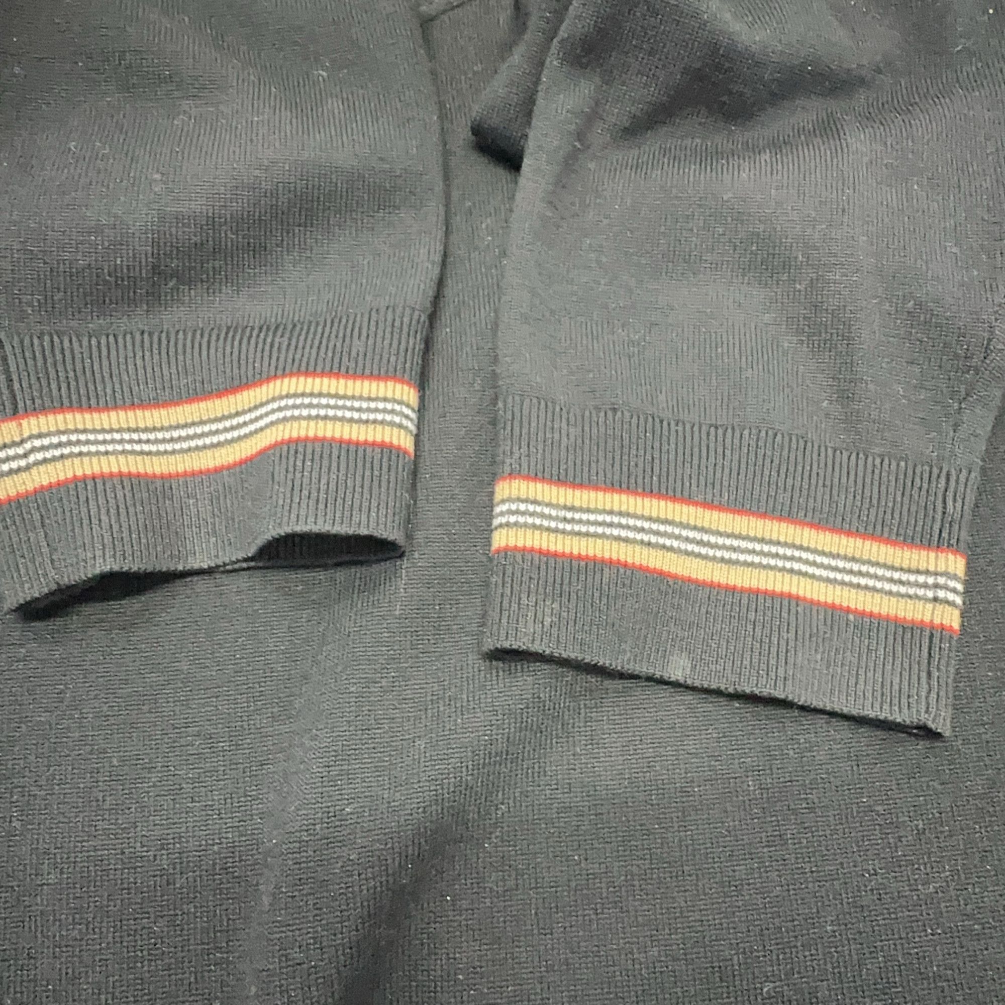 Burberry Burberry Striped Trim Sweater Size XXL Size US XXL / EU 58 / 5 - 8 Thumbnail