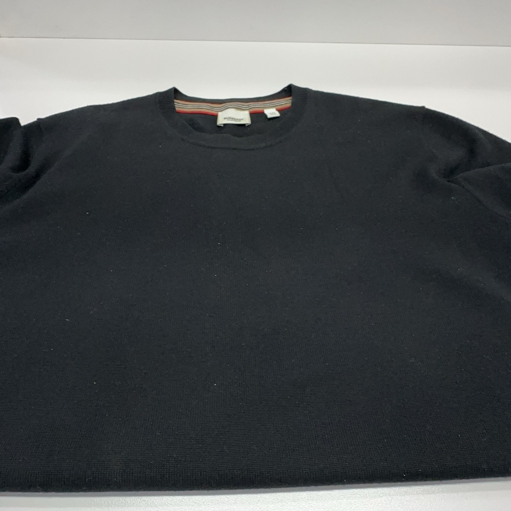 Burberry Burberry Striped Trim Sweater Size XXL Size US XXL / EU 58 / 5 - 6 Thumbnail