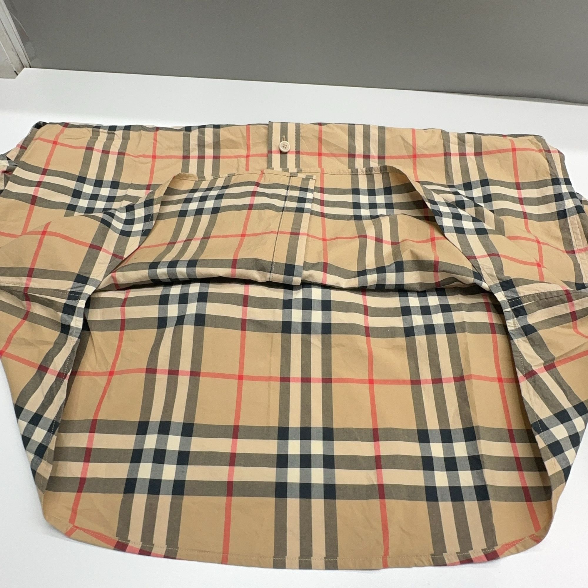Burberry Burberry Check Long Sleeve Shirt XL Size US XL / EU 56 / 4 - 8 Thumbnail