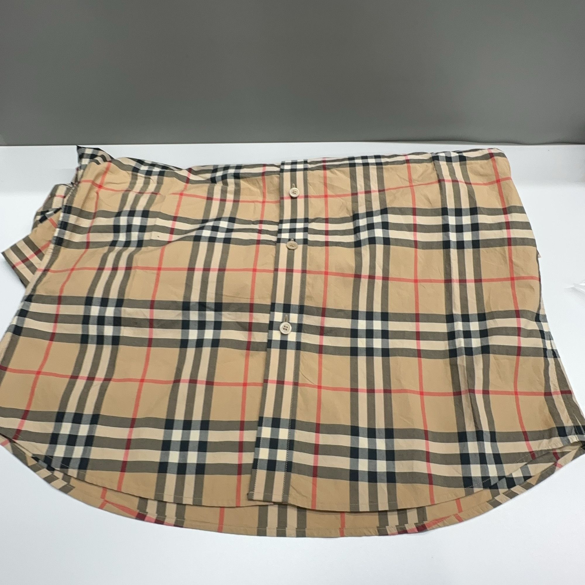 Burberry Burberry Check Long Sleeve Shirt XL Size US XL / EU 56 / 4 - 12 Thumbnail