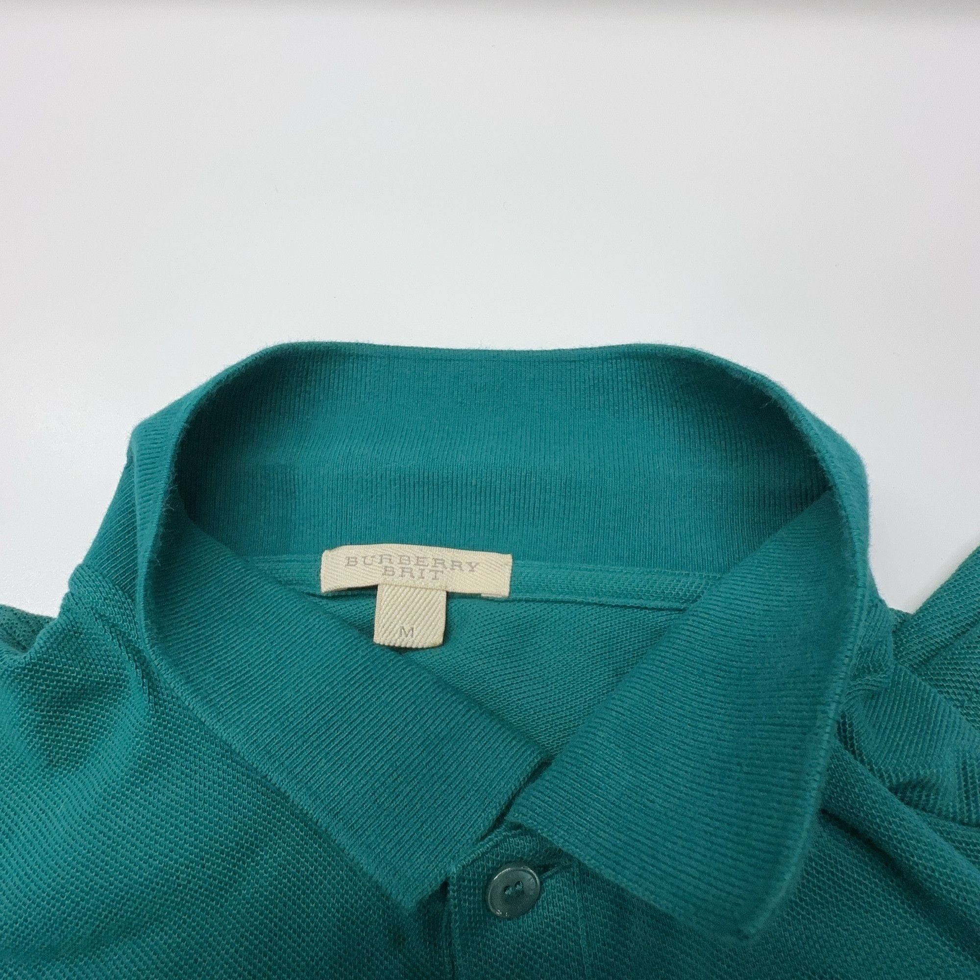 Burberry Burberry Brit Logo Polo Shirt M Size US M / EU 48-50 / 2 - 5 Thumbnail