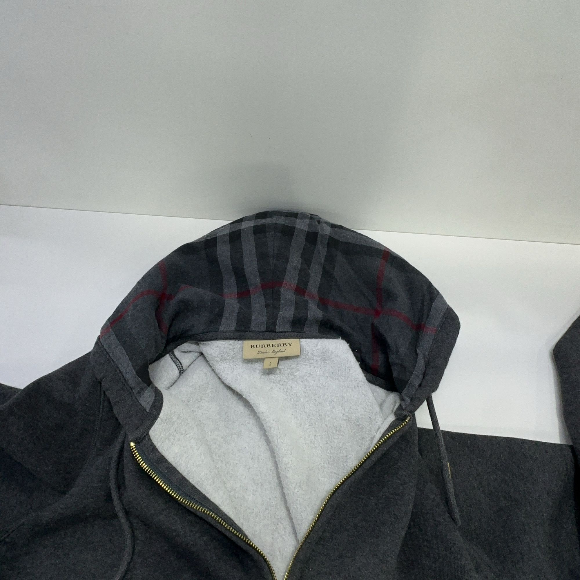 Burberry Burberry Horse Embroidery Zip Hoodie US L Size US L / EU 52-54 / 3 - 5 Thumbnail