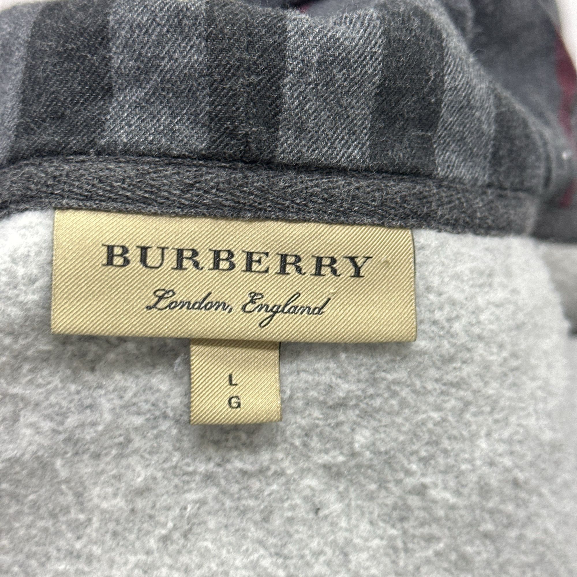 Burberry Burberry Horse Embroidery Zip Hoodie US L Size US L / EU 52-54 / 3 - 4 Thumbnail