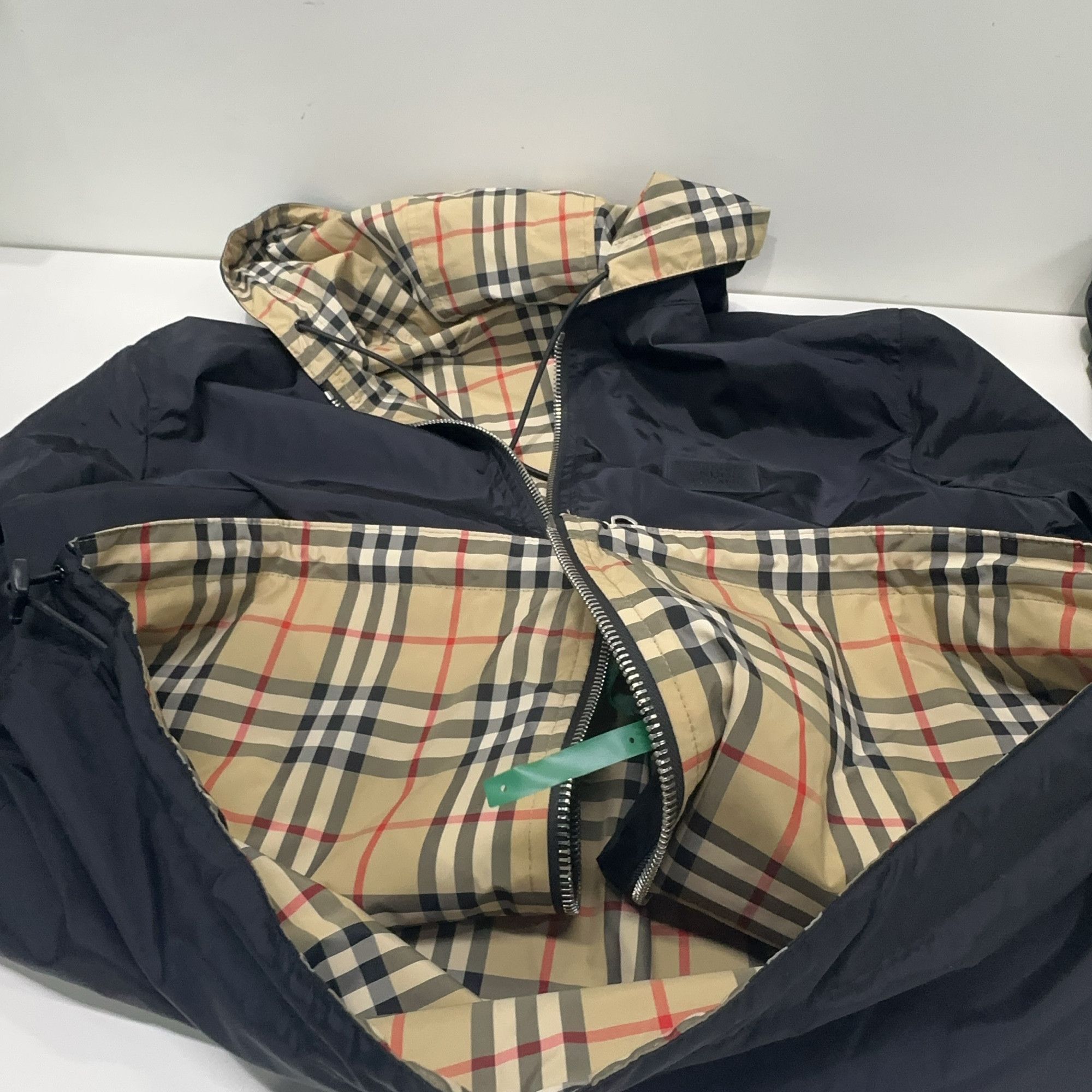 Burberry Burberry Reversible Tartan Hooded Jacket Size S Size US S / EU 44-46 / 1 - 9 Thumbnail