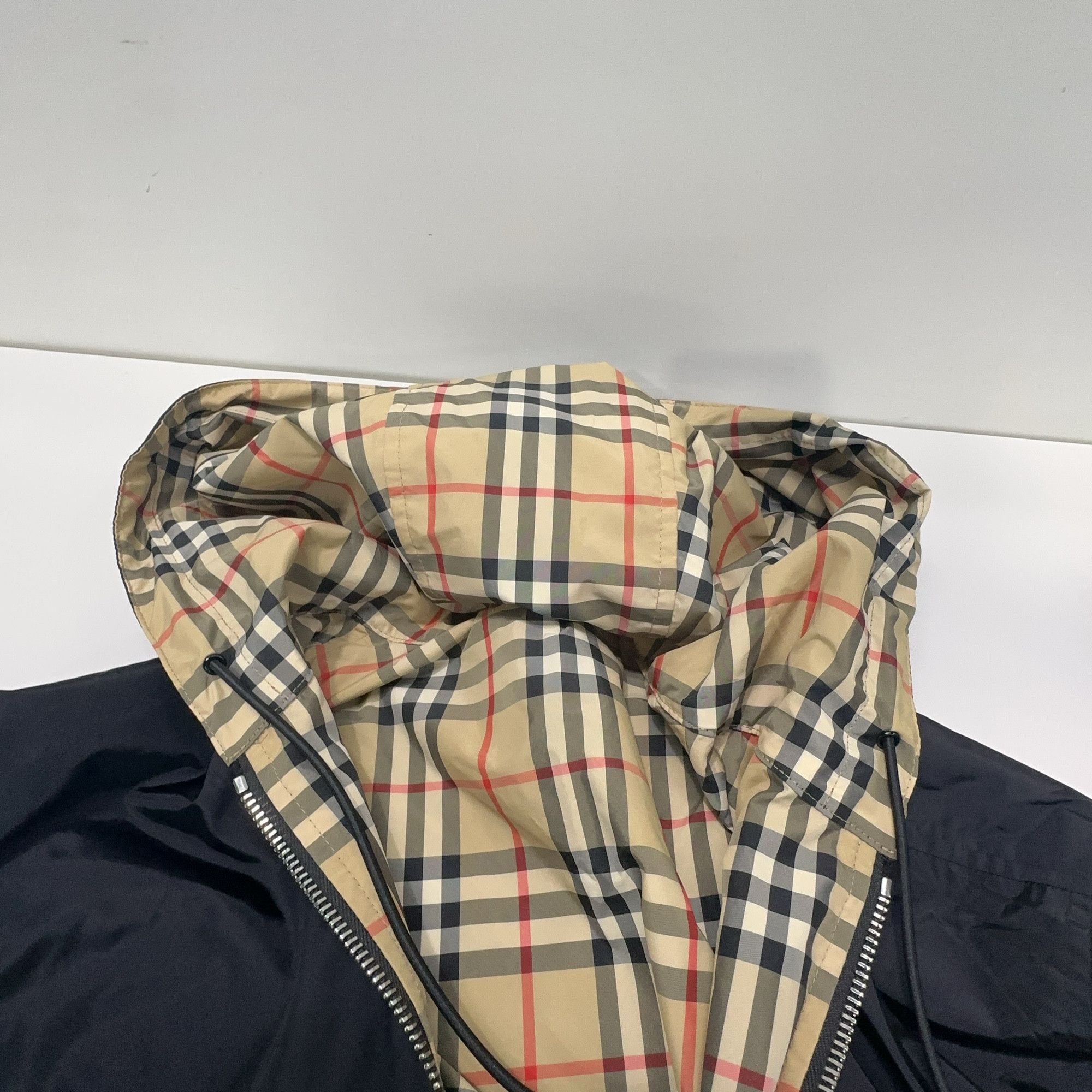 Burberry Burberry Reversible Tartan Hooded Jacket Size S Size US S / EU 44-46 / 1 - 8 Thumbnail