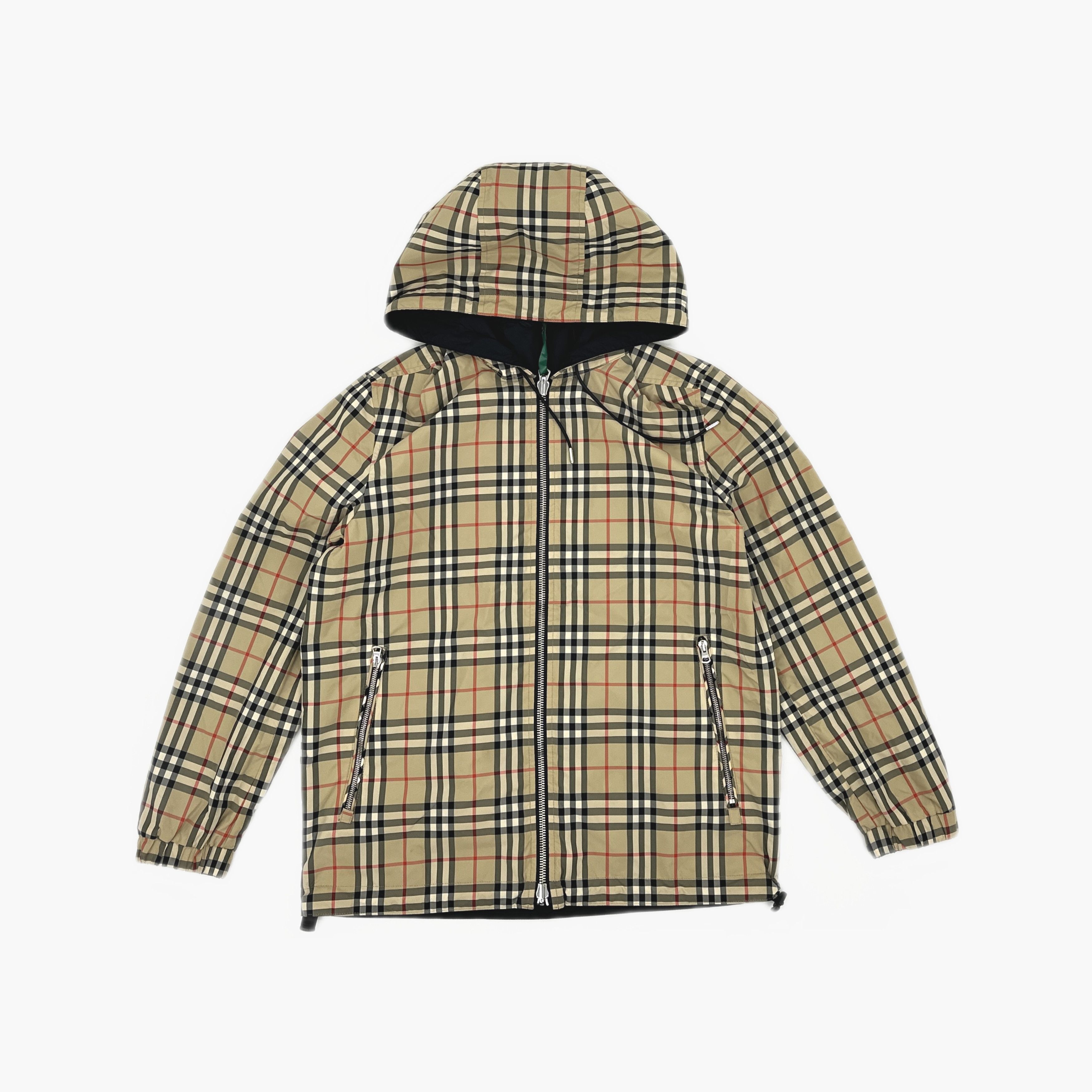 Burberry Burberry Reversible Tartan Hooded Jacket Size S Size US S / EU 44-46 / 1 - 3 Thumbnail