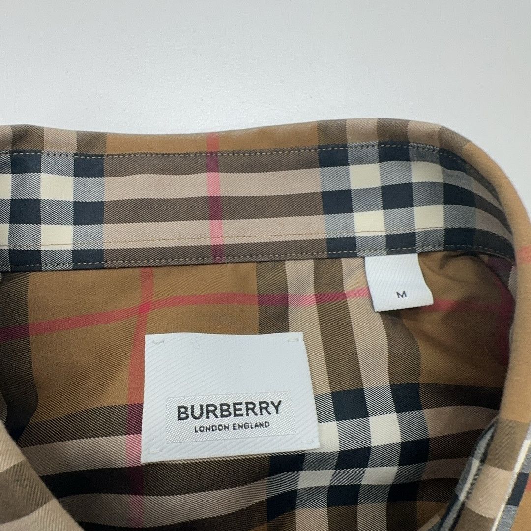 Burberry Burberry Check Long Sleeve Shirt Size M Size US M / EU 48-50 / 2 - 5 Thumbnail