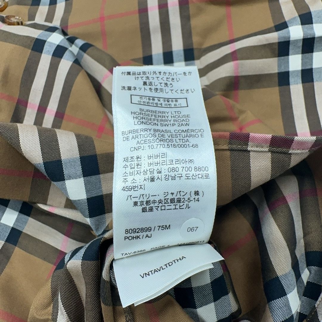 Burberry Burberry Check Long Sleeve Shirt Size M Size US M / EU 48-50 / 2 - 3 Thumbnail